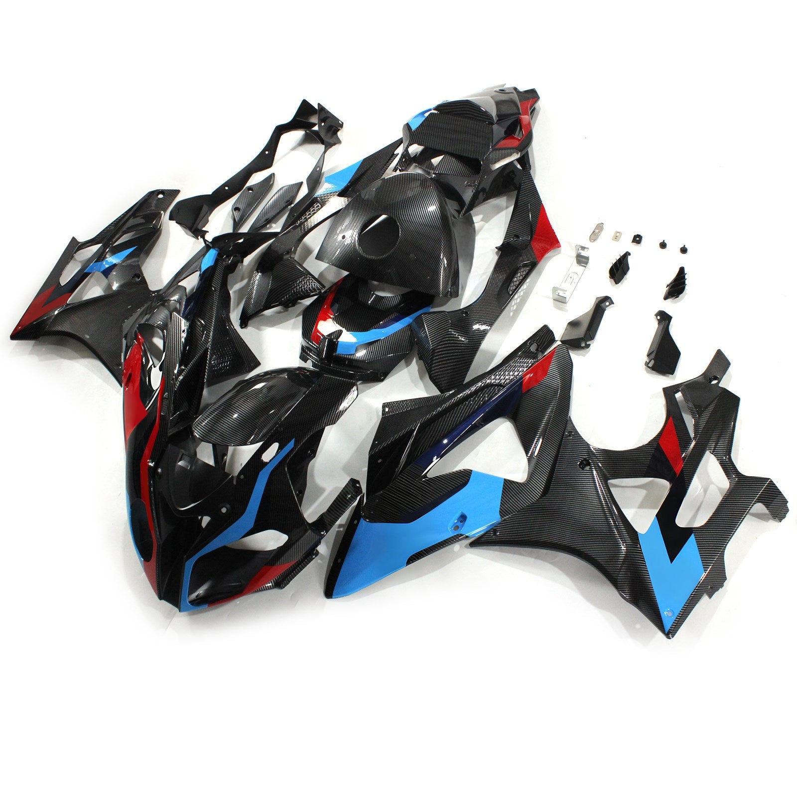 AMOTOPART 2009-2014 BMW S1000RR Kolfibermönster för mässa