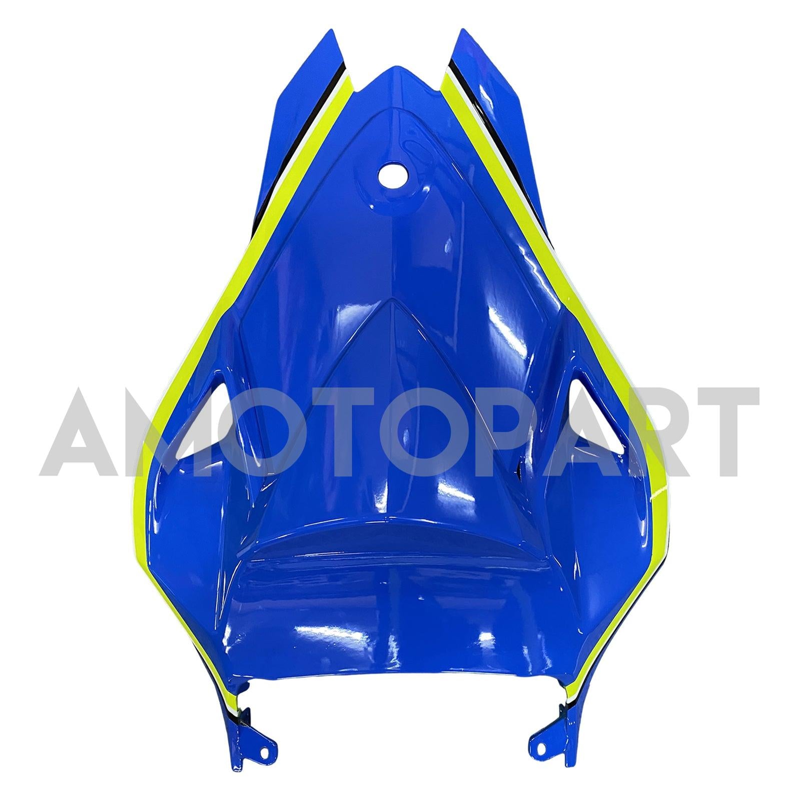 Amotopart BMW S1000RR 2009-2014 Kit de carenado Monster azul y amarillo