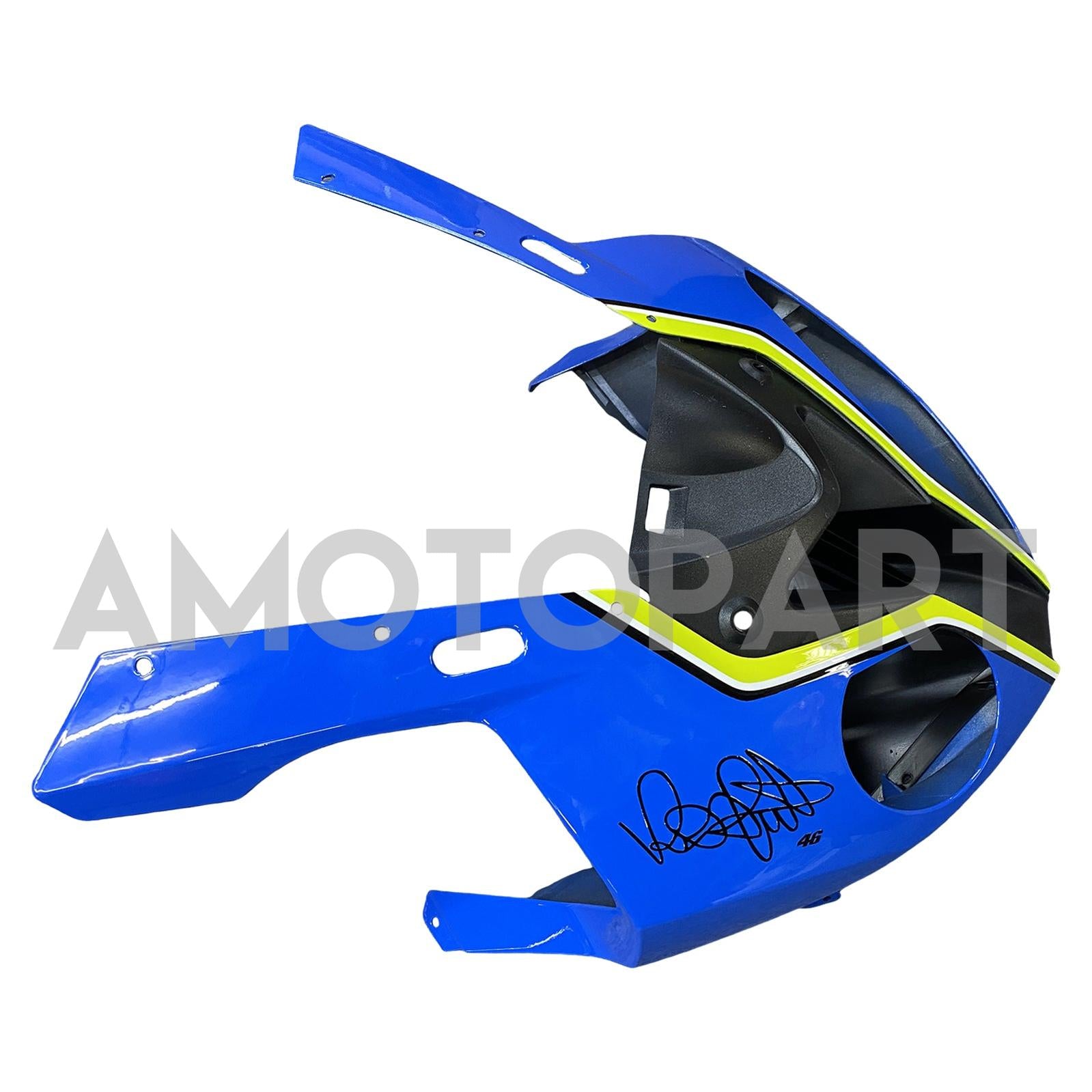 Amotopart BMW S1000RR 2009-2014 Kit de carenado Monster azul y amarillo