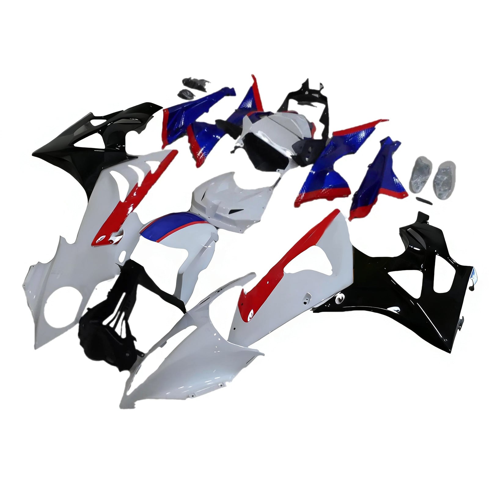 Amotopart BMW S1000RR 2009-2014 Blue & Red Style1 Failing Kit