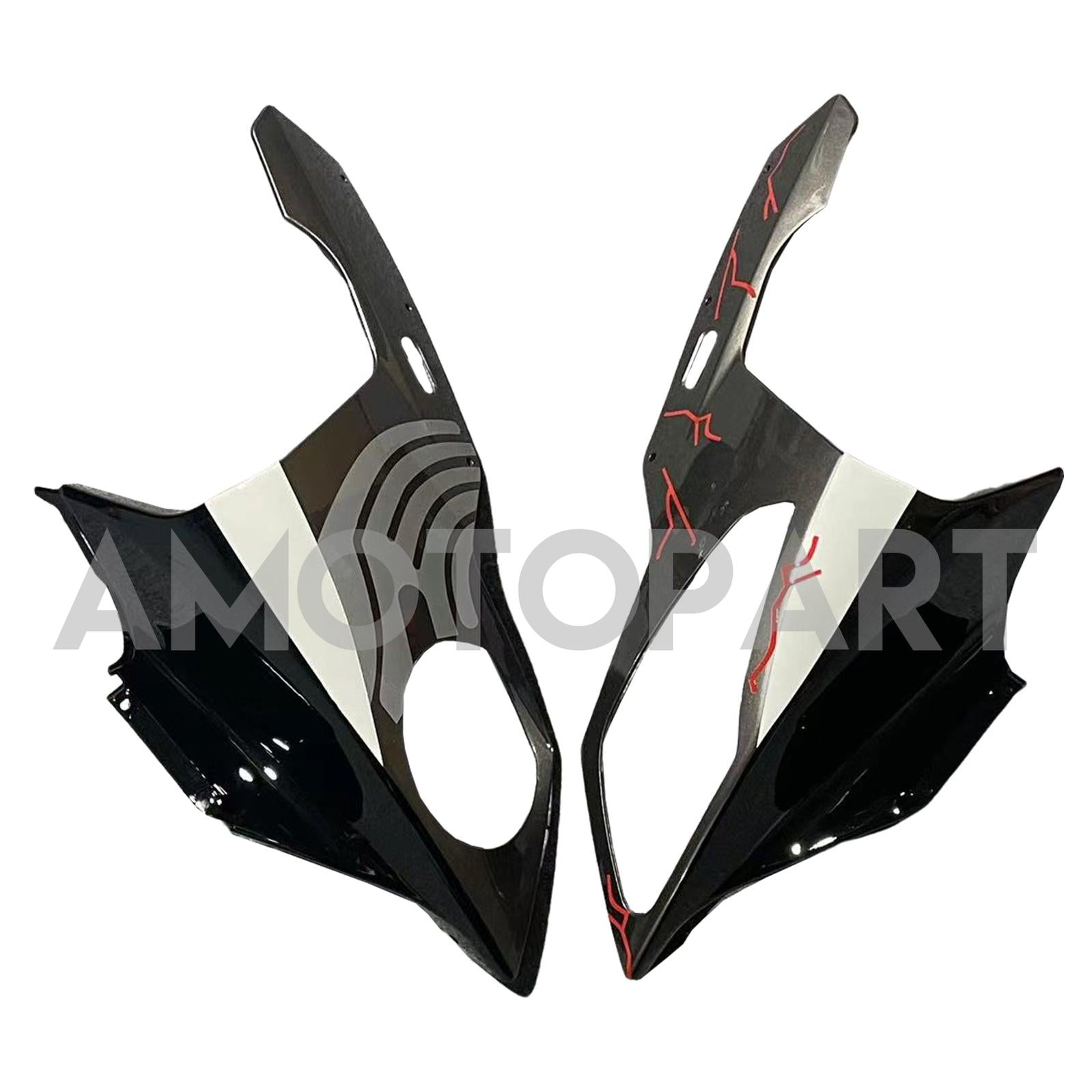 Amotopart BMW S1000RR 2009-2014 Black&Red Fairing Kit
