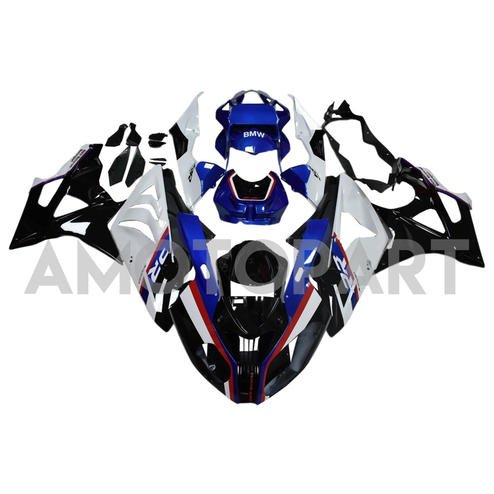 Amotopart 2009-2014 BMW S1000RR FAIRIGH KIT Sbírka jedna