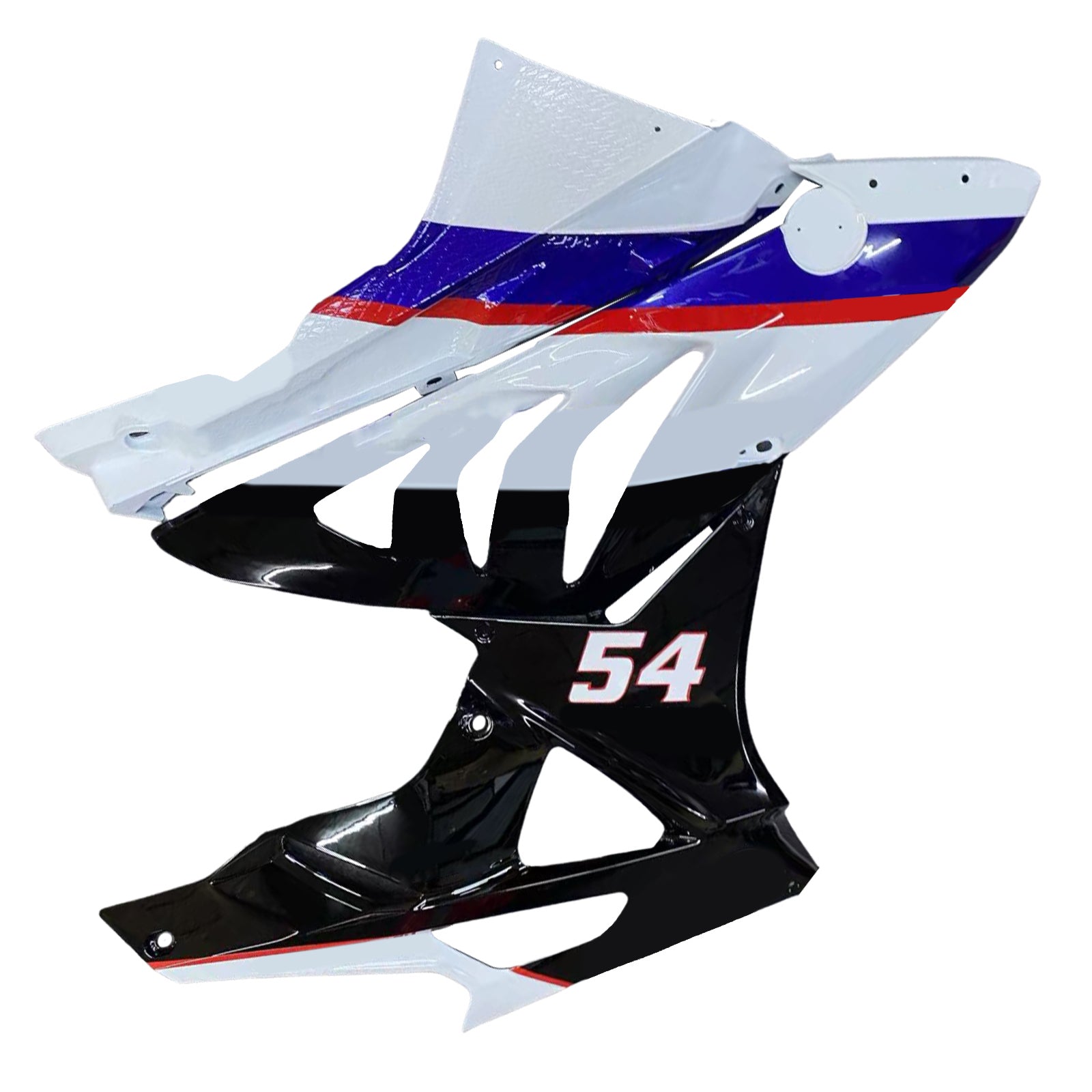 Amotopart BMW S1000RR 2009-2014 Blue&White Style1 Fairing Kit