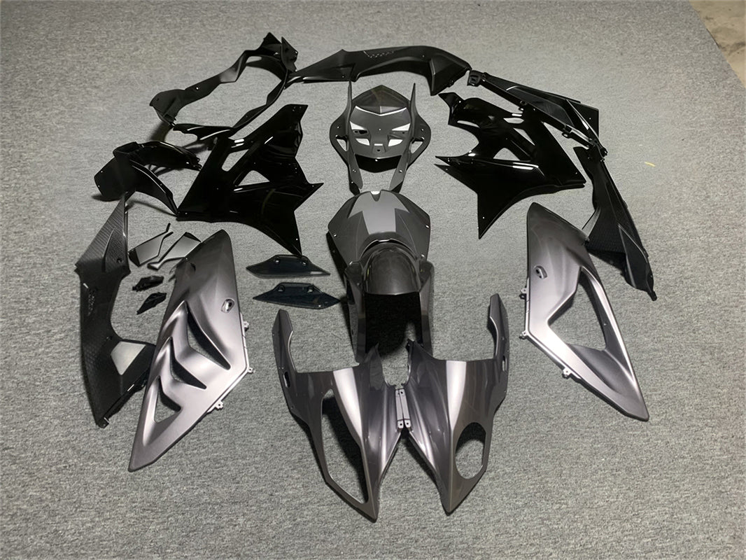 Amotopart BMW S1000RR 2009-2014 シルバー&ブラック フェアリングキット