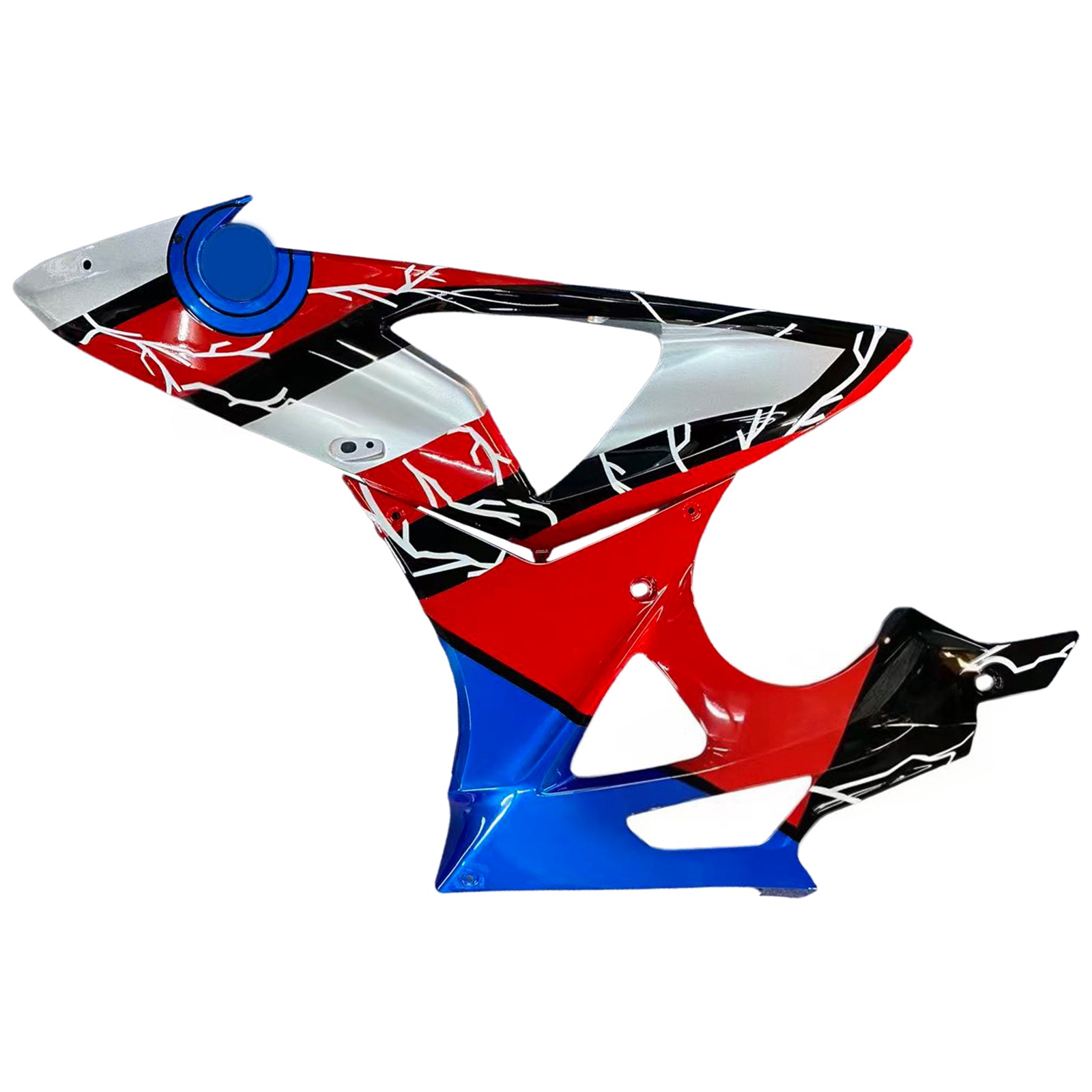 Amotopart 2009–2014 BMW S1000RR Schwarz Rot Blau Silber Verkleidungsset