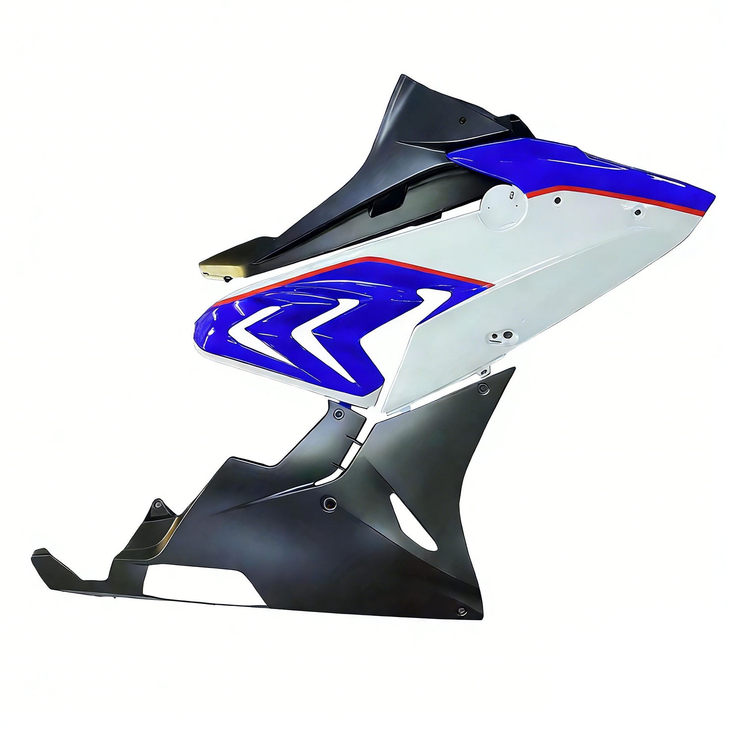 Amotopart 2015-2016 BMW S1000RR Blue & White Style 5 Fairing Kit