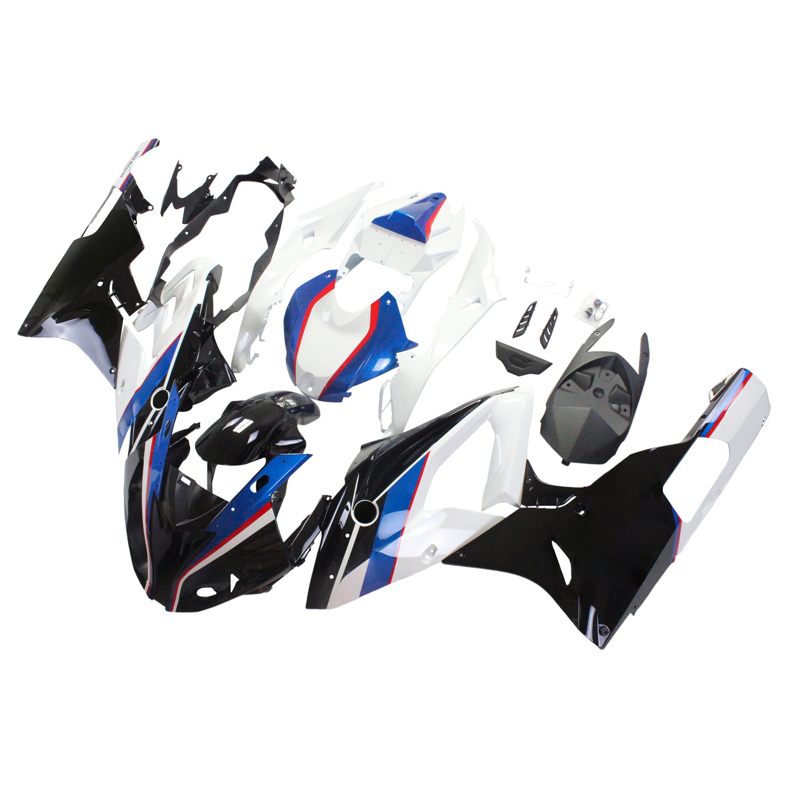 Amotopart 2015-2016 BMW S1000RR Blue&White Style2 Fairing Kit