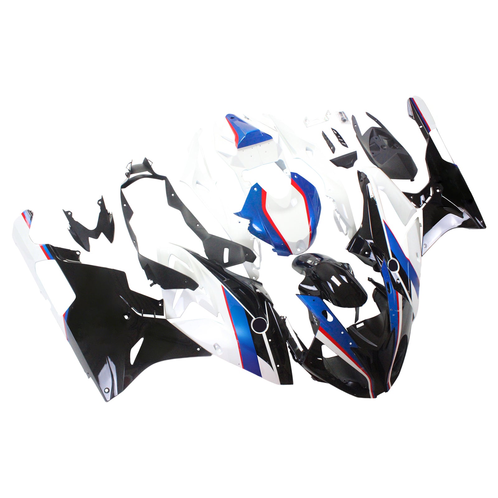 Amotopart 2015-2016 BMW S1000RR Blue&White Style2 Fairing Kit