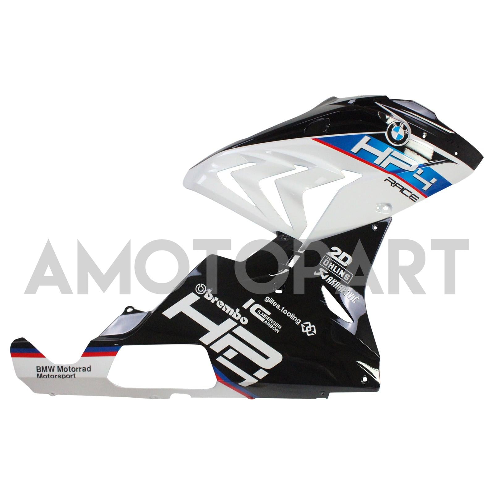 Amotopart 2015-2016 BMW S1000RR Blue&White Style2 Fairing Kit