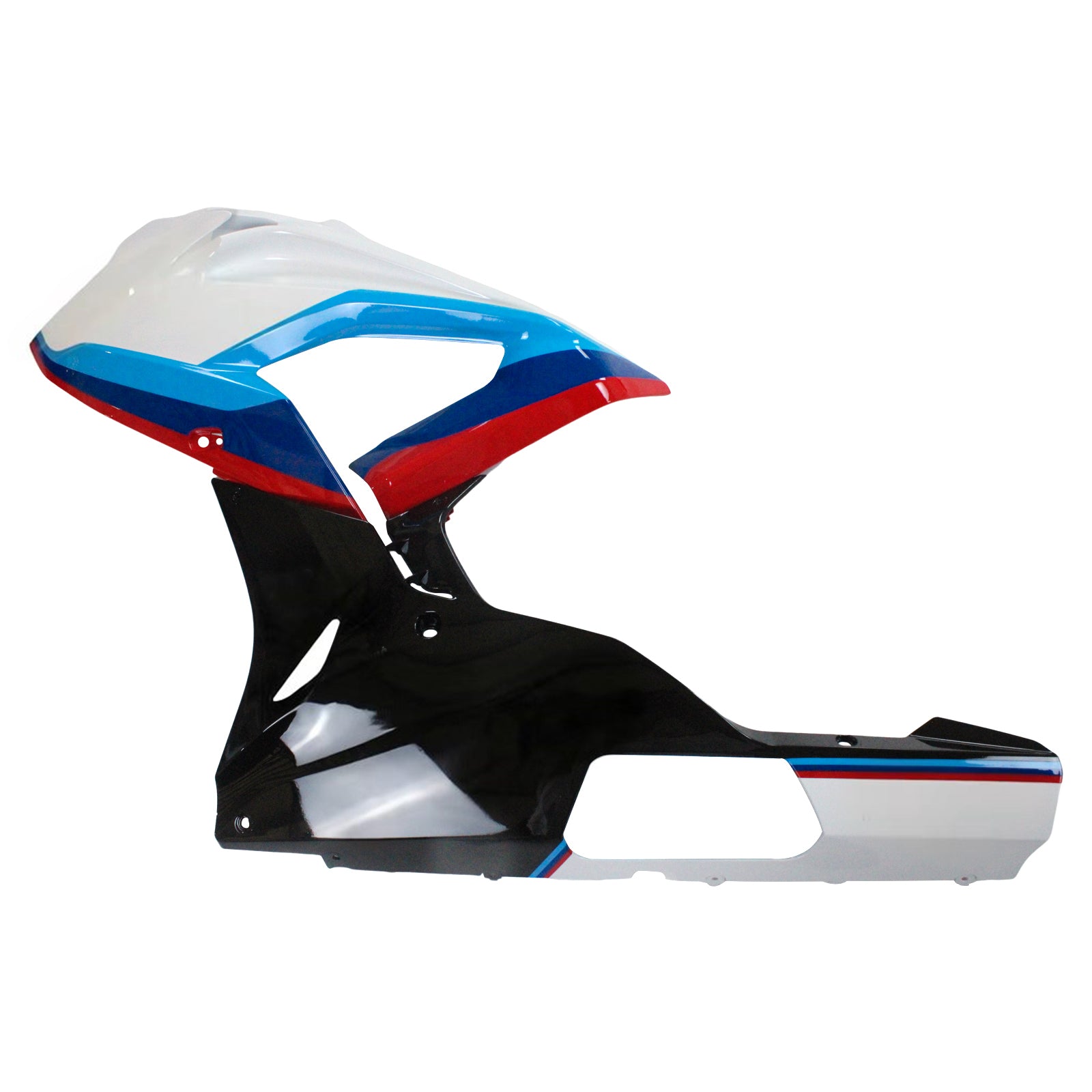 Amotopart 2015-2016 BMW S1000RR White&Black Fairing Kit