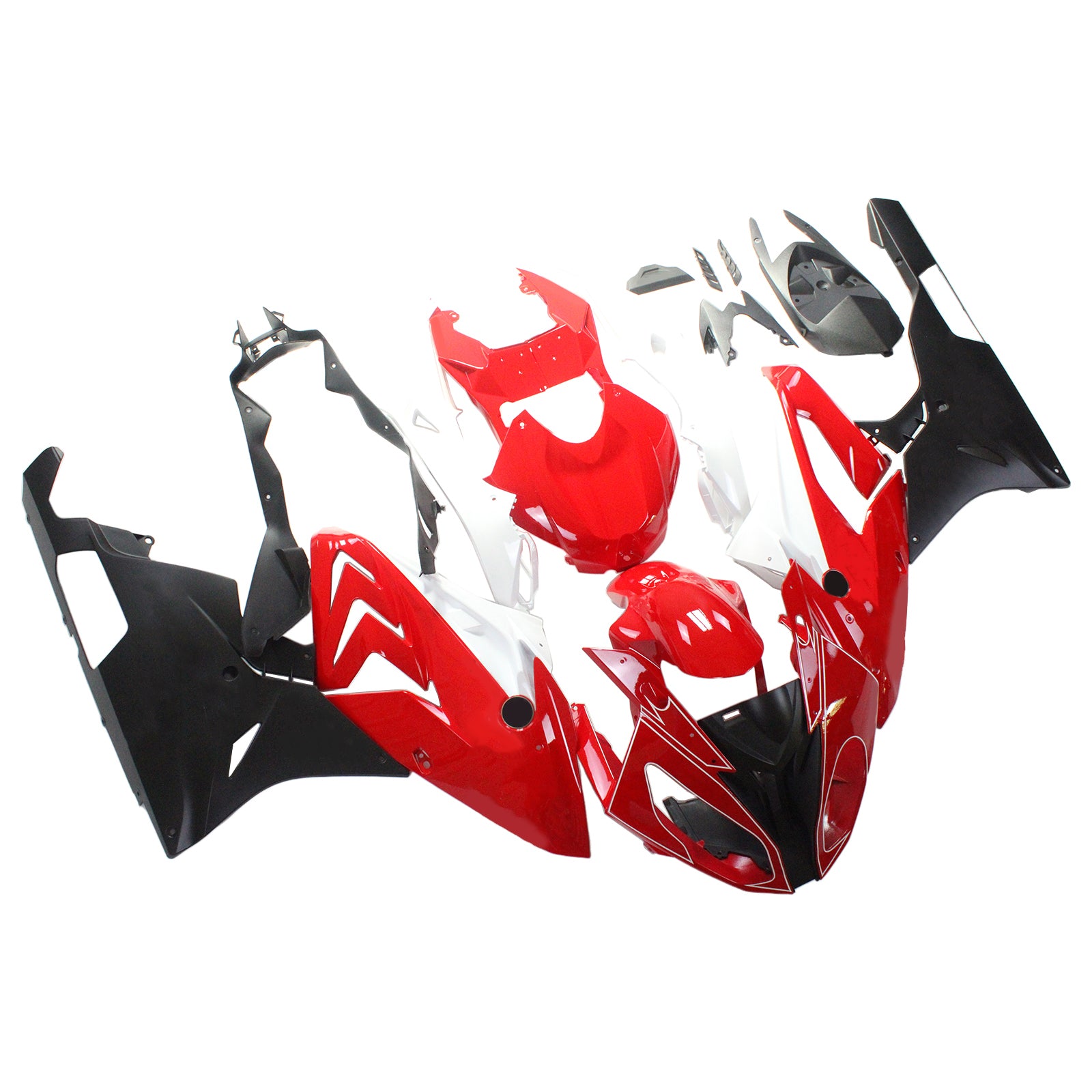 Amotopart 2015–2016 BMW S1000RR rotes Verkleidungsset