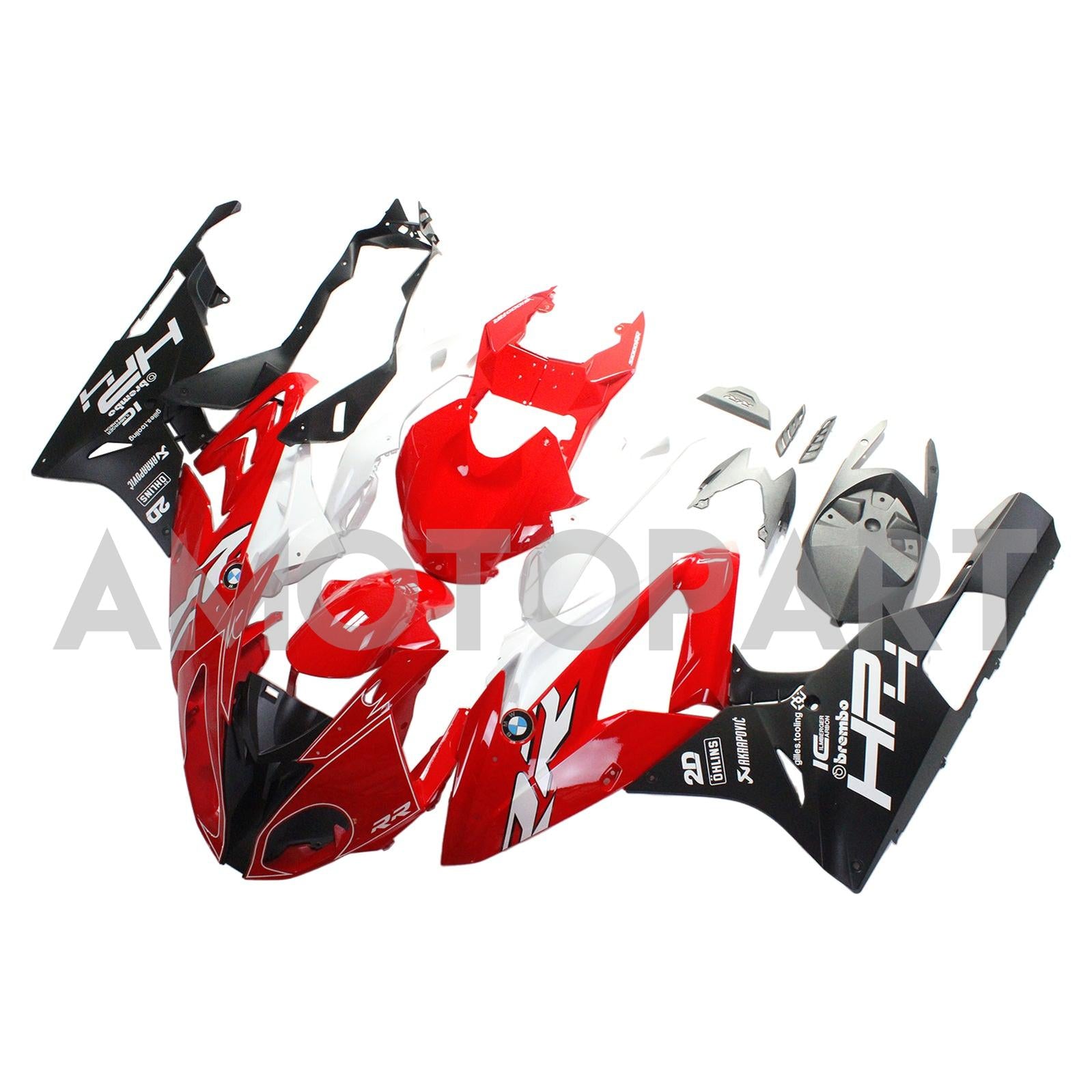 AMOTOPT 2015-2016 BMW S1000RR RED FAIRING KIT