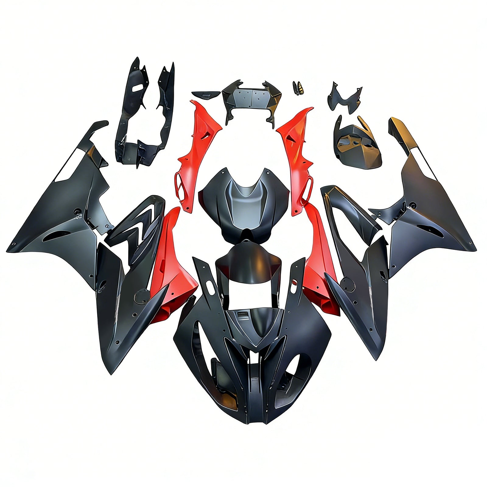 Amotopart BMW S1000RR 2015-2016 Red&Black Style7 Fairing Kit