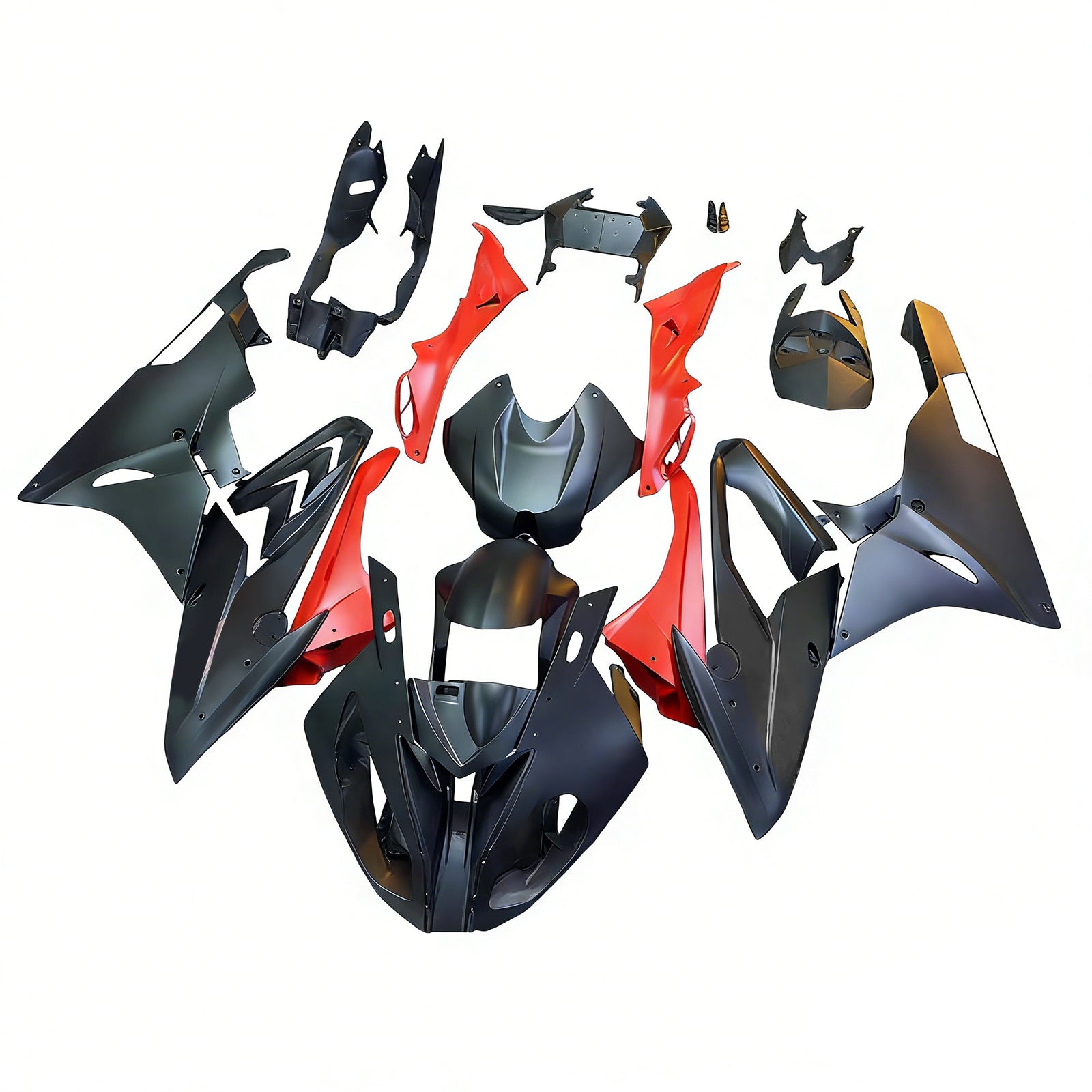 Amotopart BMW S1000RR 2015-2016 Red&Black Style7 Fairing Kit