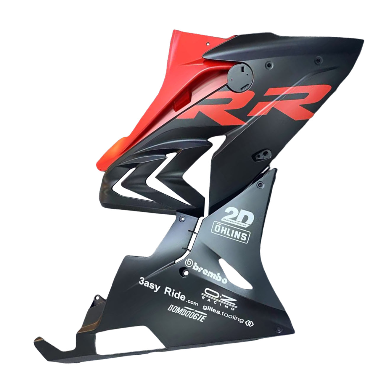 Amotopart BMW S1000RR 2015-2016 Red & Black Style 7 Fairing Kit