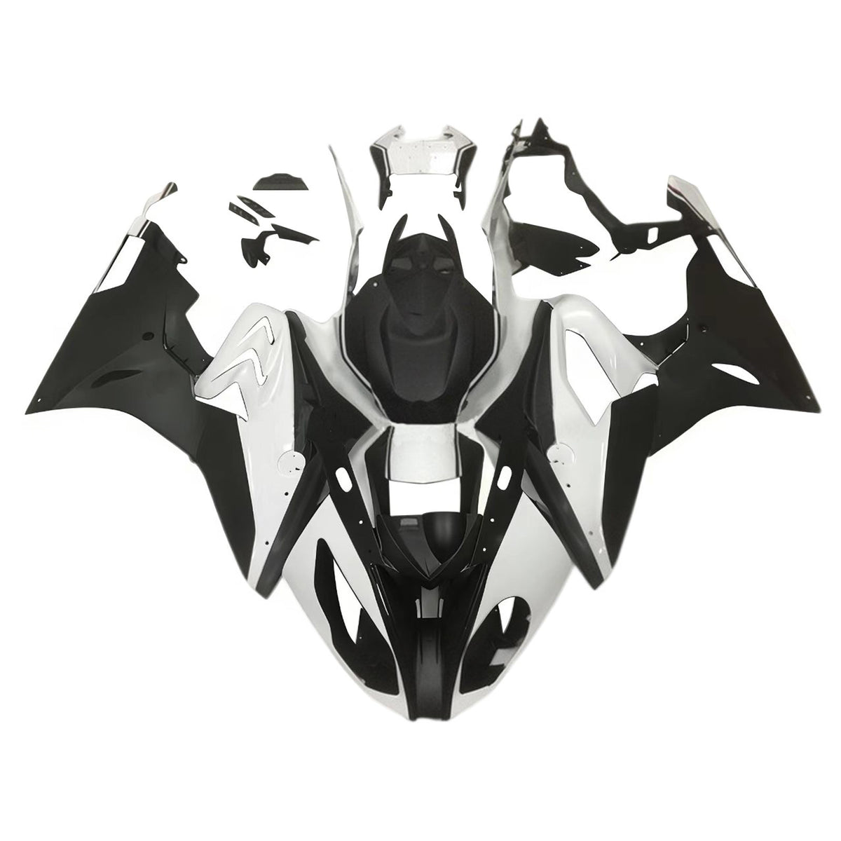 Amotopart BMW S1000RR 2015-2016 White&Black Style3 Fairing Kit