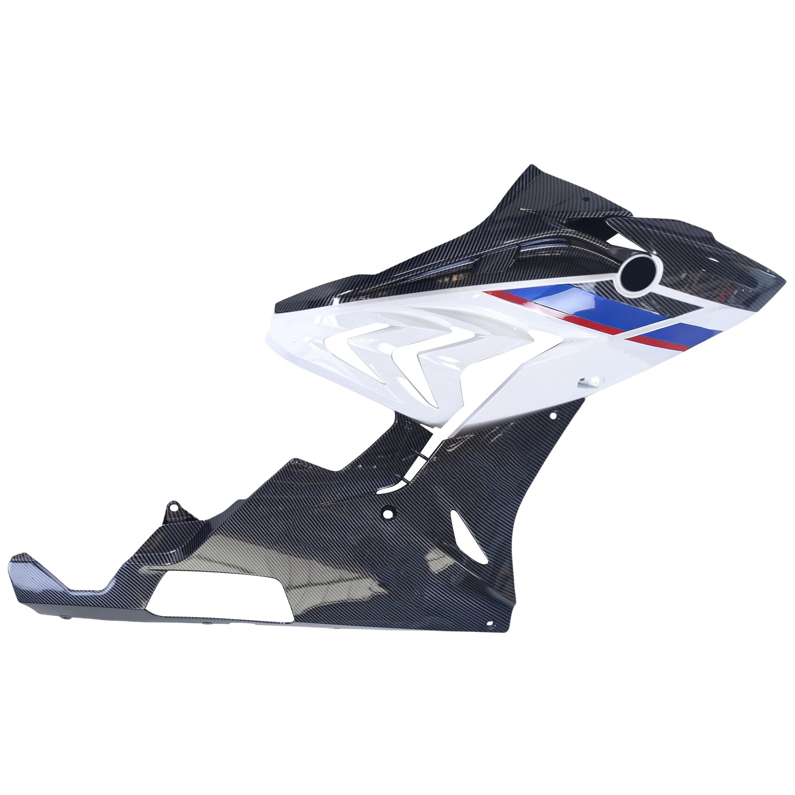 Amotopart Verkleidungsset für BMW S1000RR 2015–2016, Kohlefaser, Schwarz