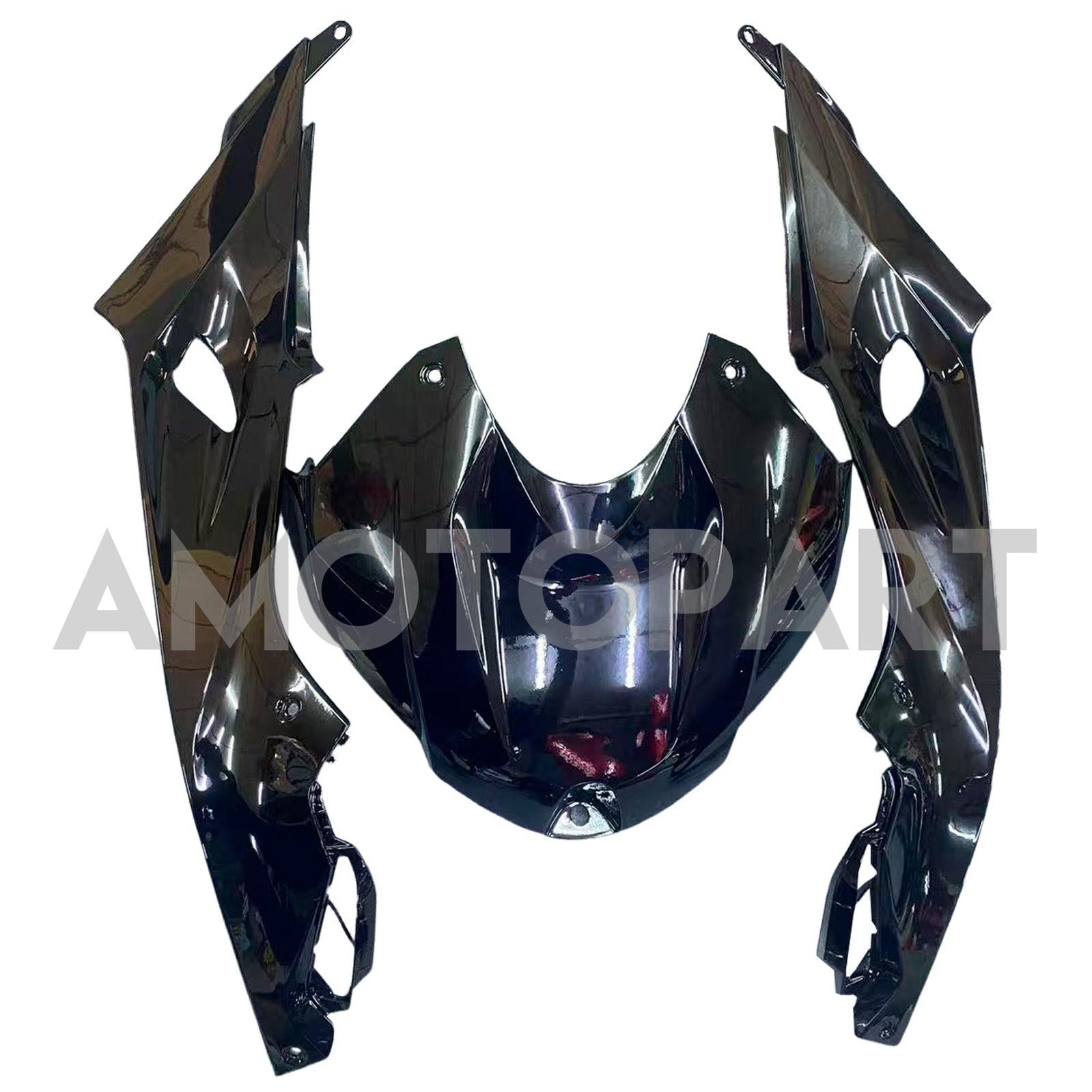 Amotopart BMW S1000RR 2015-2016 Blanc&Kit de carénage Black Style2