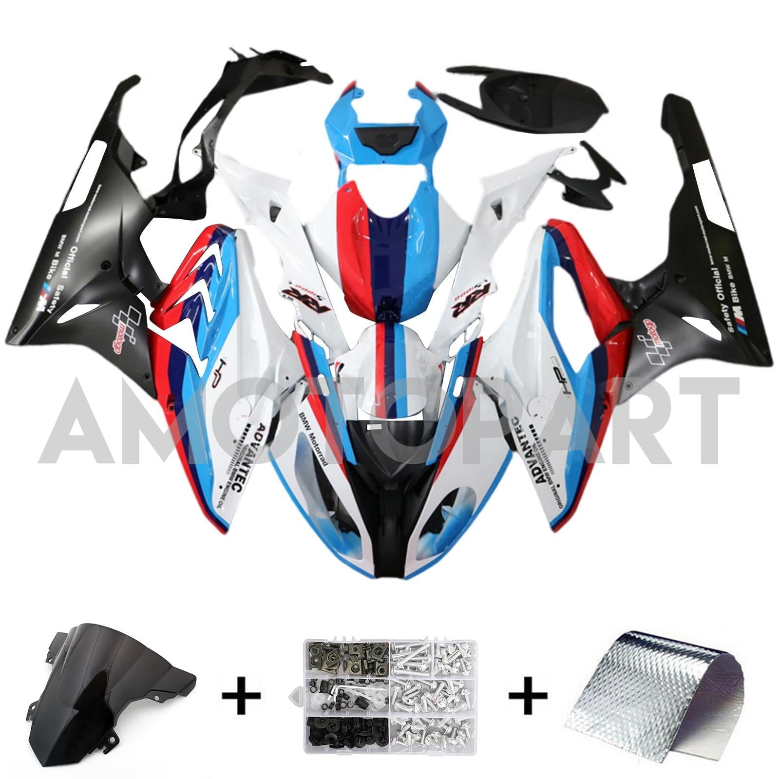 Amotopart 2003 2004 Ducati 999 749 Red&White Style3 Fairing Kit