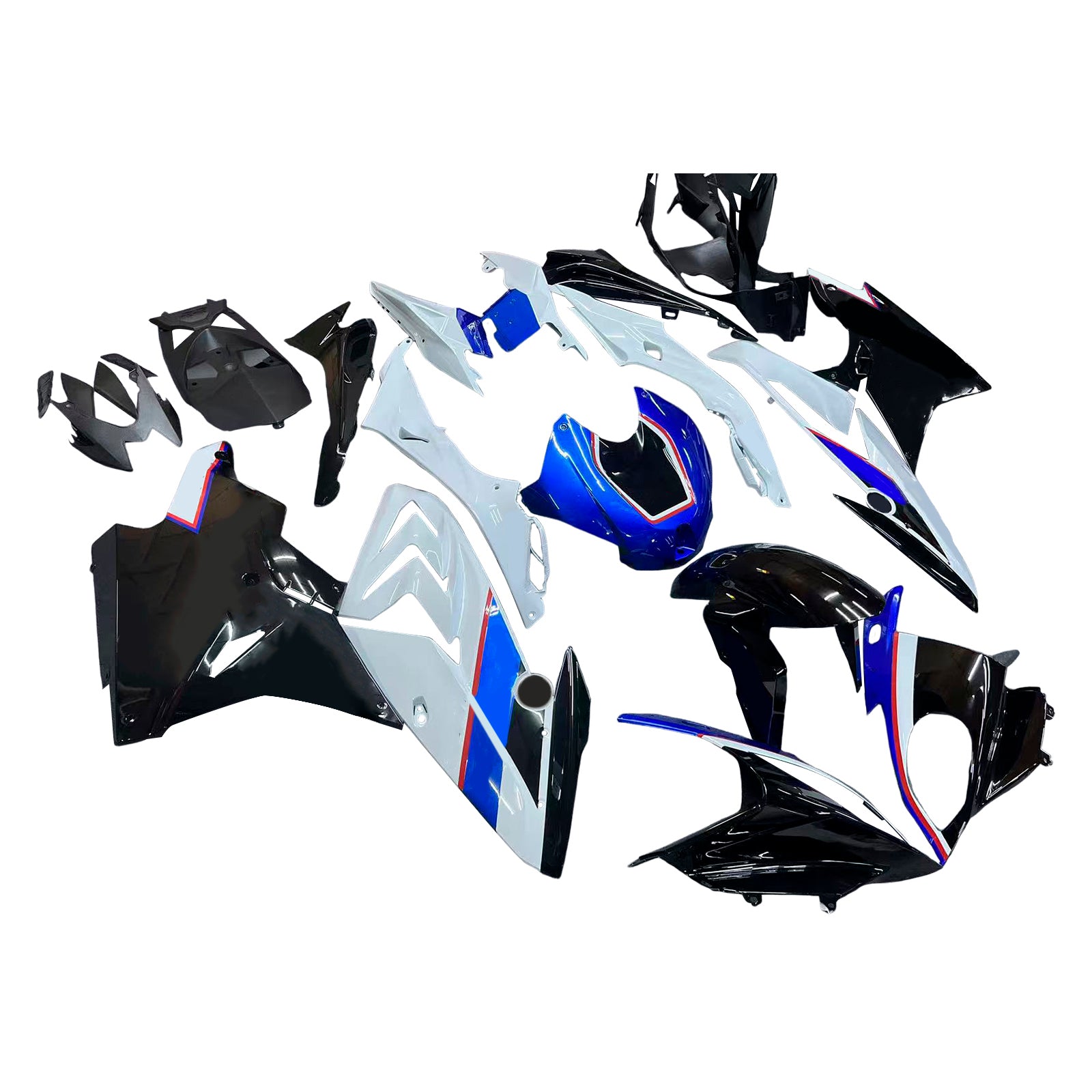Amotopart BMW S1000RR 2015-2016 Blue & Black Styl3 Fairing Kit