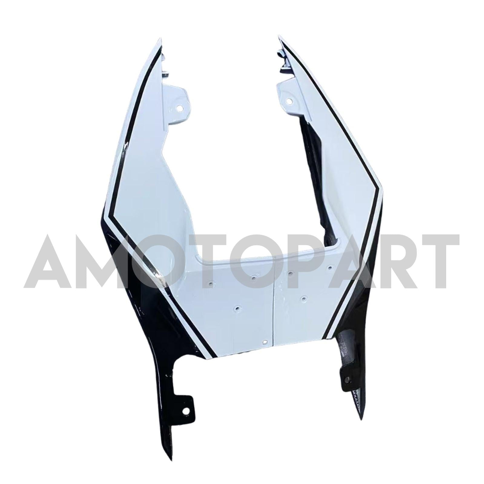 Amotopart BMW S1000RR 2015-2016 Blanc&Kit de carénage Black Style1