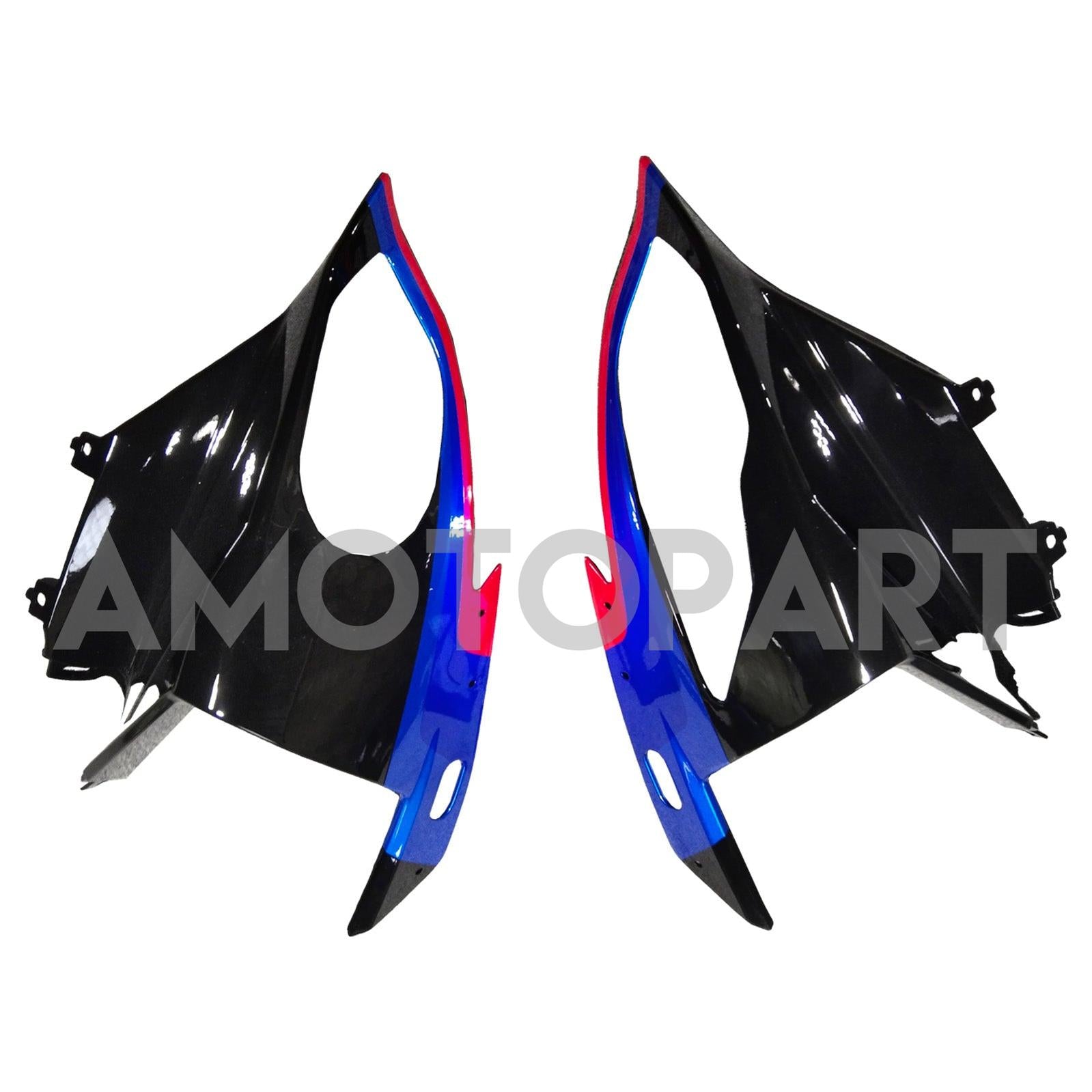 Amotopart BMW S1000RR 2015-2016 Zestaw Fairing Blue & Black Style4