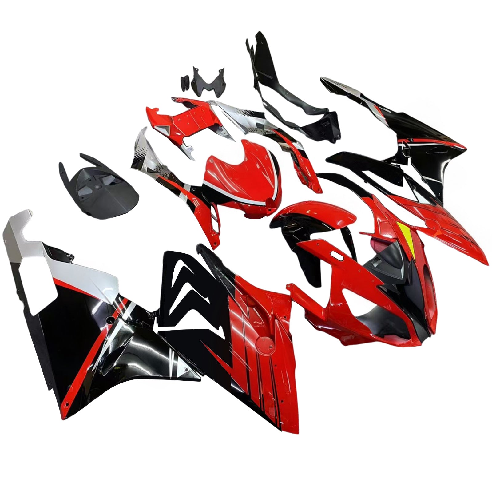Amotopart BMW S1000RR 2015-2016 Red&Black Style1 Fairing Kit