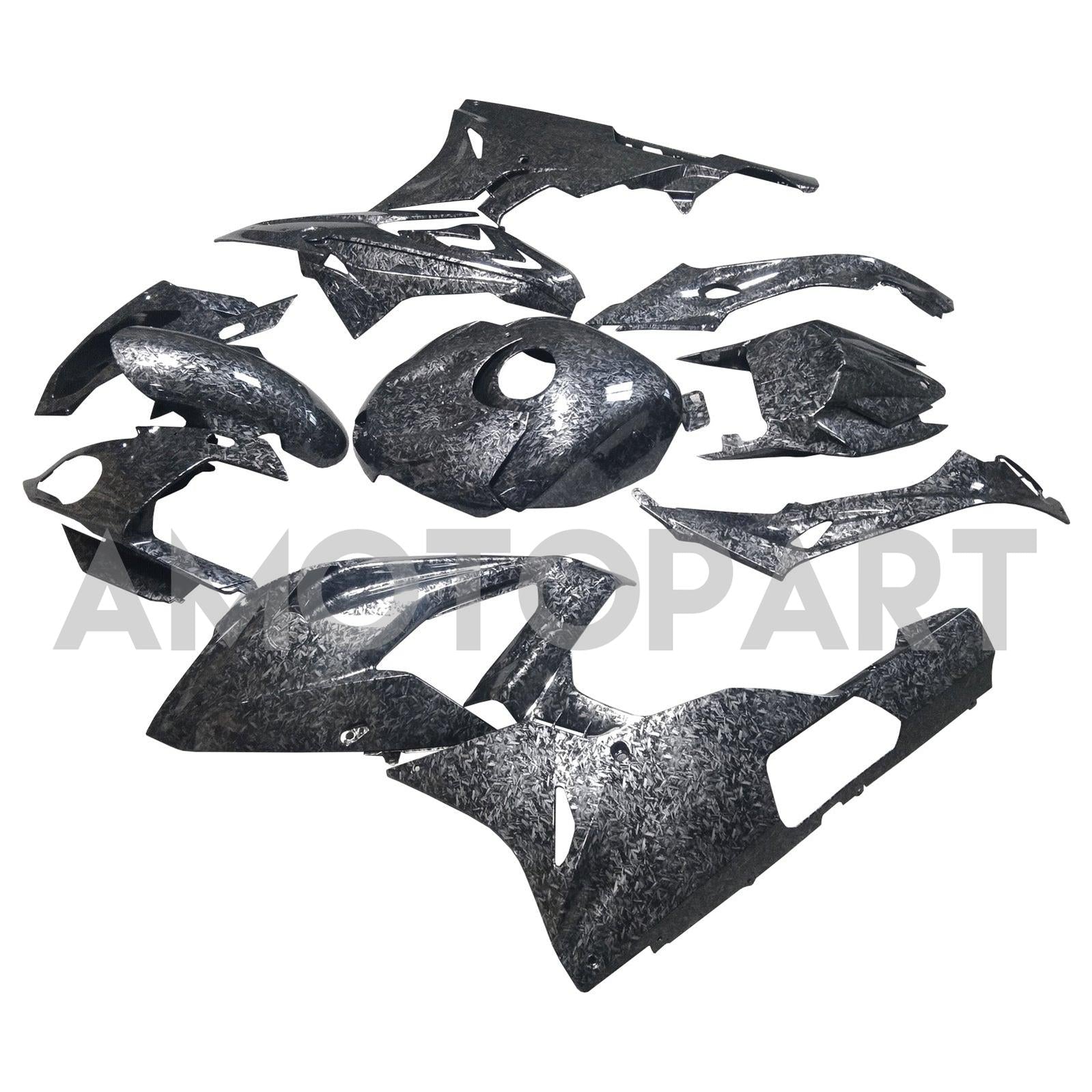 Amotopart 2015-2016 BMW S1000RR Forged Carbonfasermuster Abzugskit