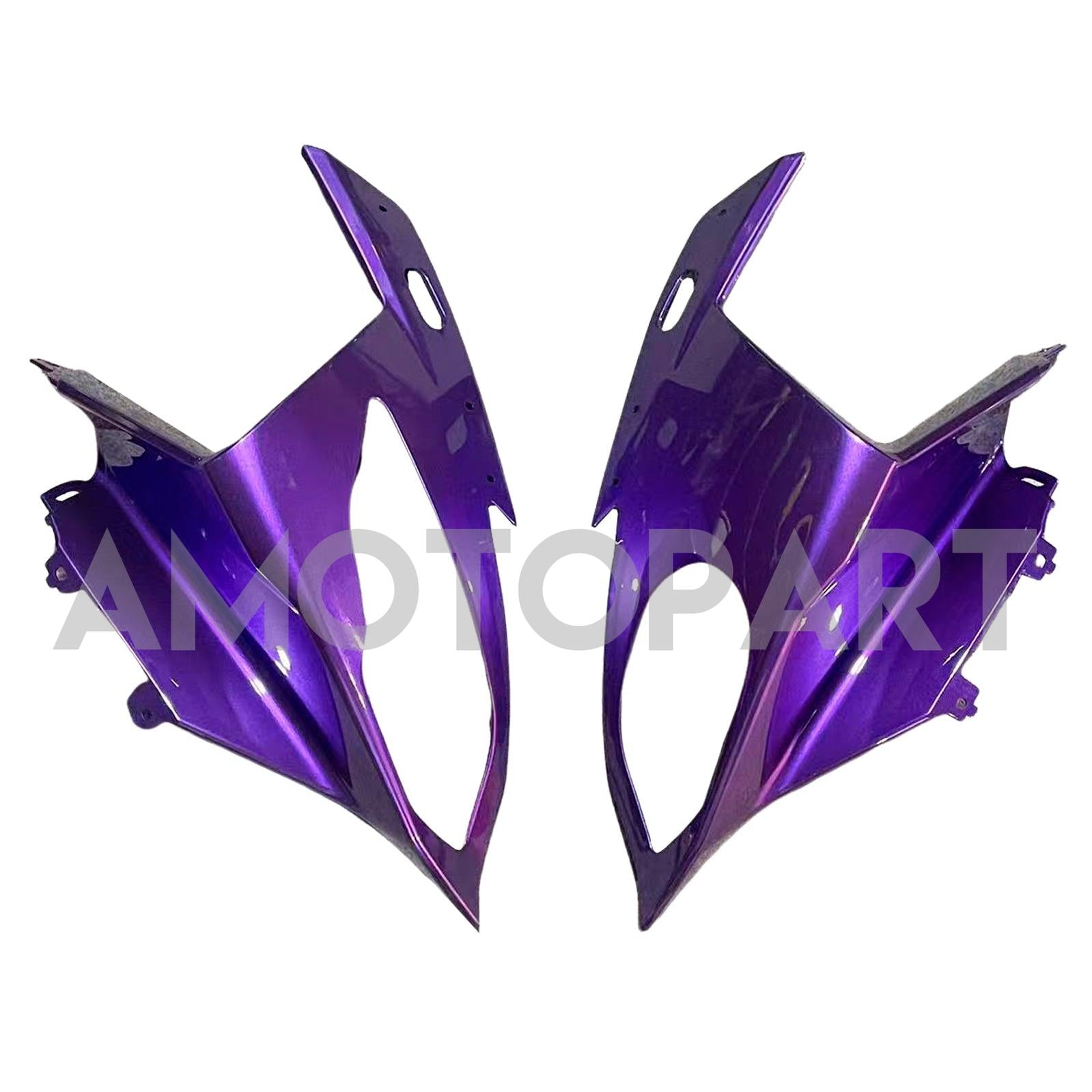 Amotopart 2015-2016 BMW S1000RR Forged Carbon Fiber Patterns Purple Fairing Kit