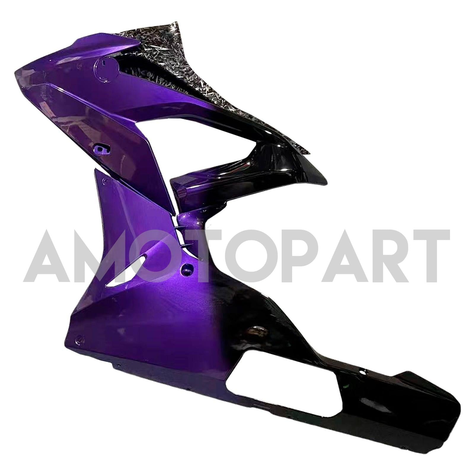 Amotopart 2015-2016 BMW S1000RR Forged Carbon Fiber Patterns Purple Fairing Kit