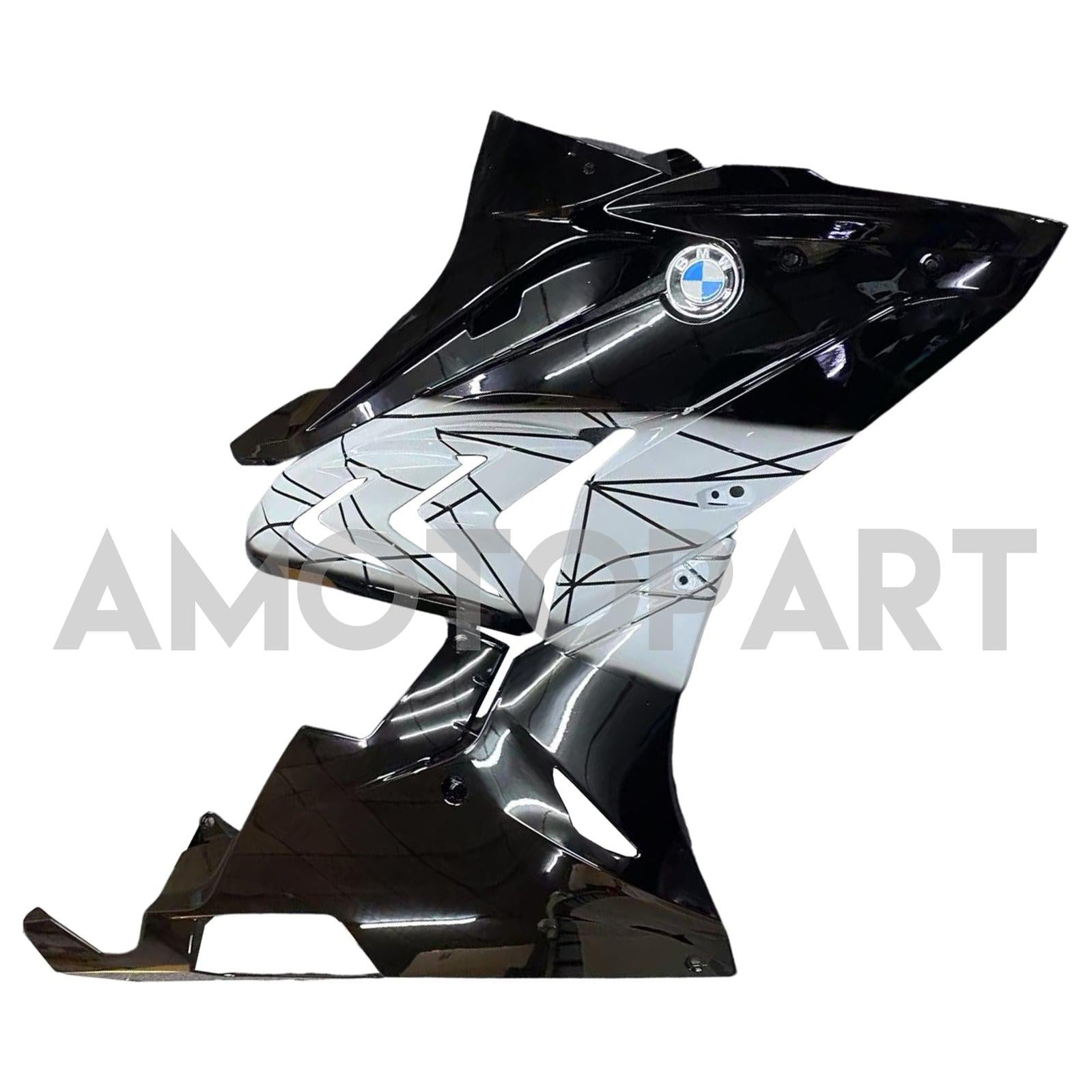Amotopart 2015-2016 BMW S1000RR Zwart-wit kuipkit