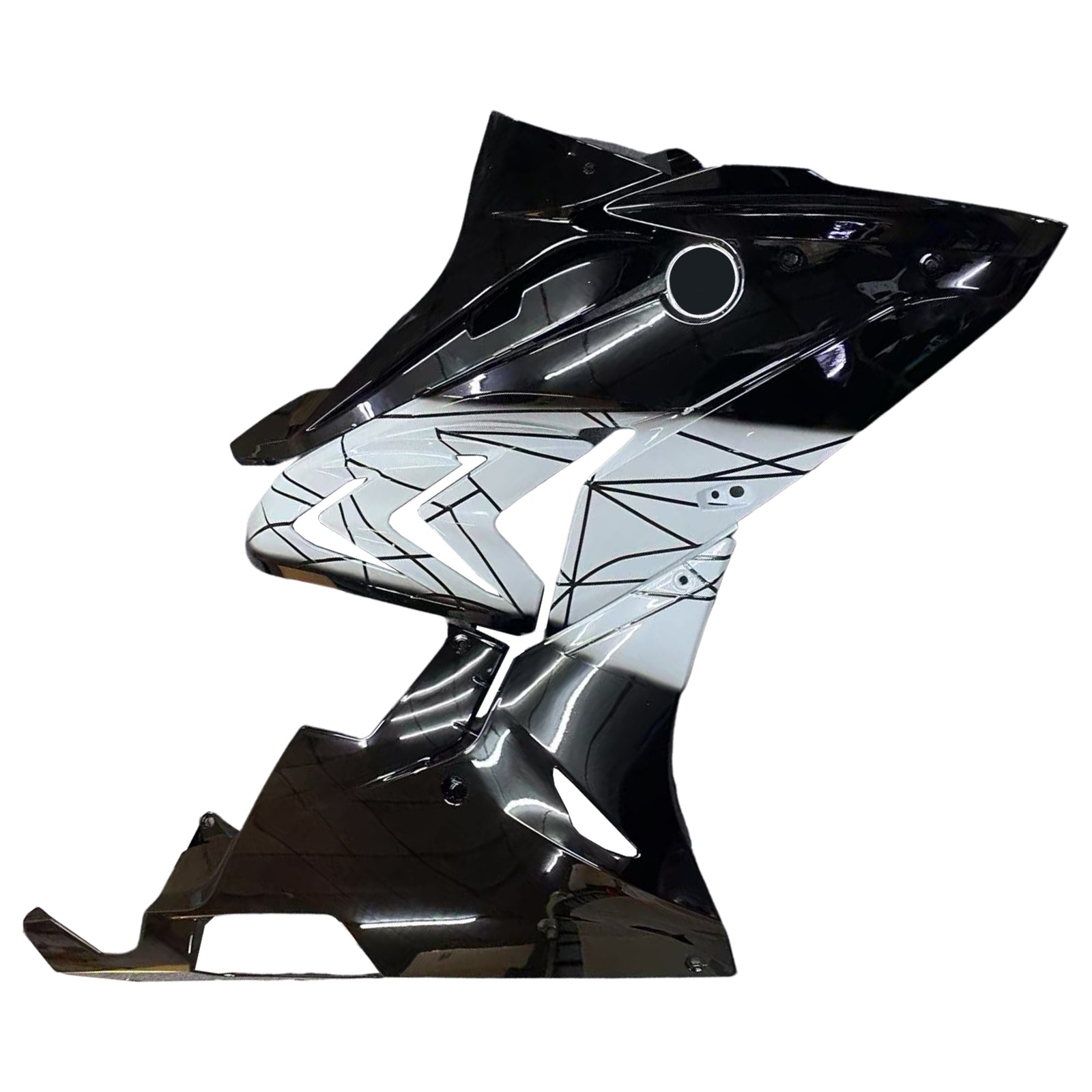 Amotopart 2015-2016 BMW S1000RR Black & White Fairing Kit