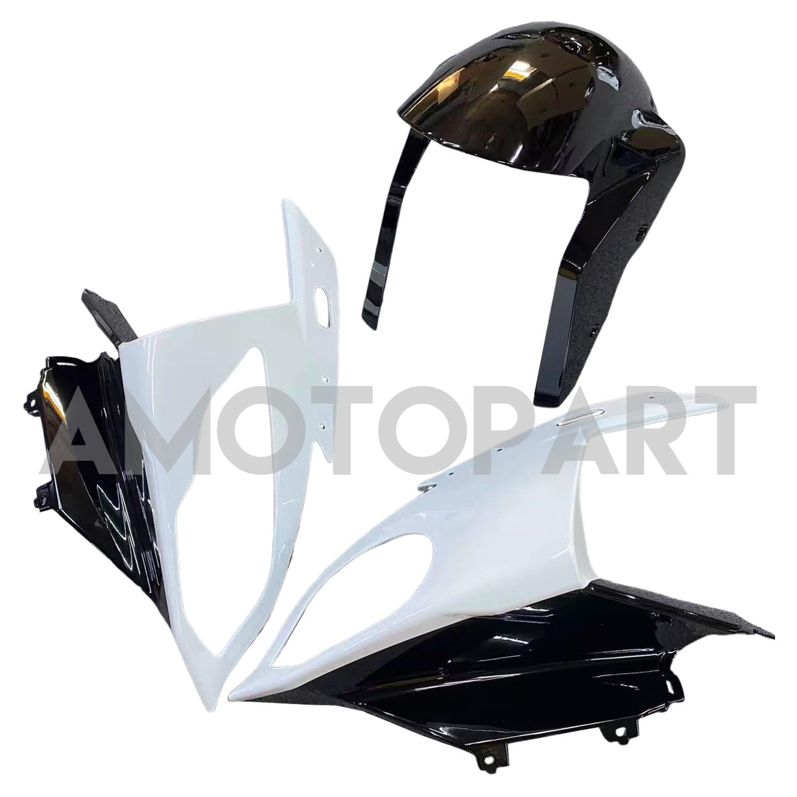 Amotopart 2015-2016 BMW S1000RR Zwart-wit kuipkit