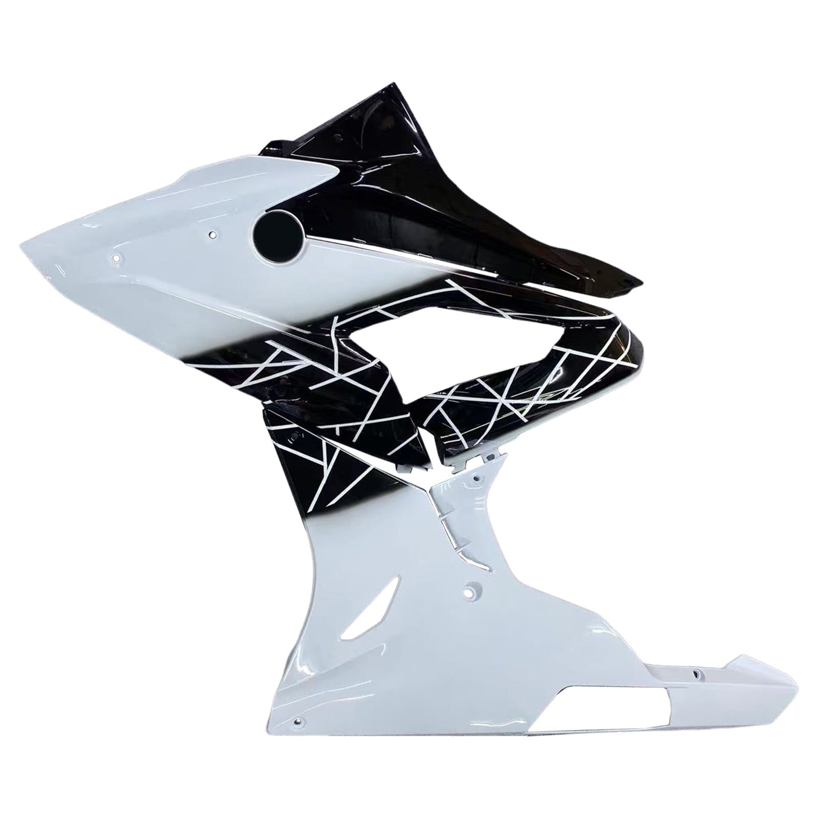 Amotopart 2015-2016 BMW S1000RR Black & White Fairing Kit