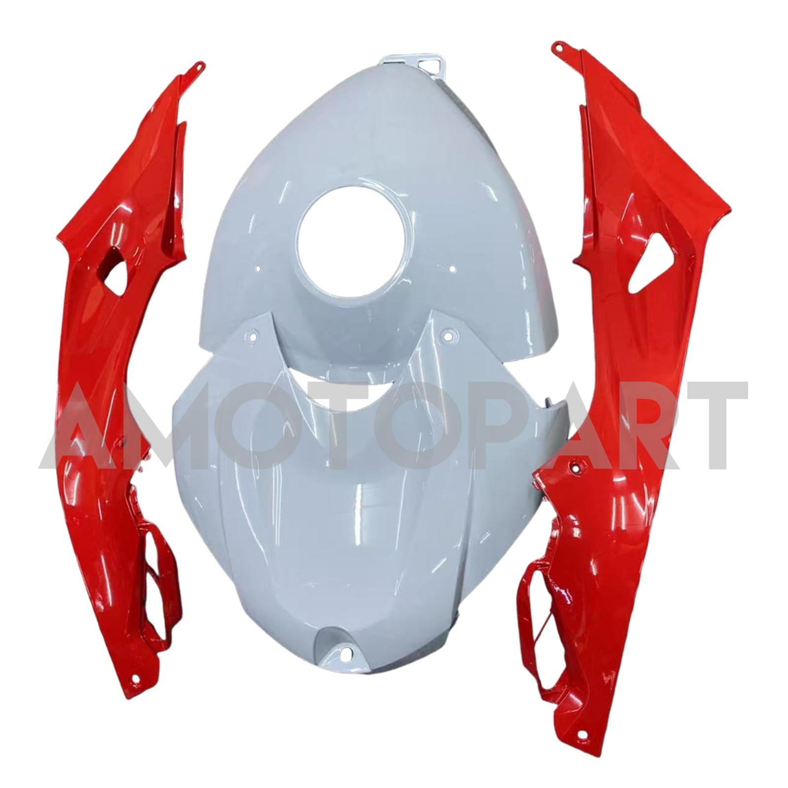Amotopart 2015-2016 BMW S1000RR Black Red White Abzugskit