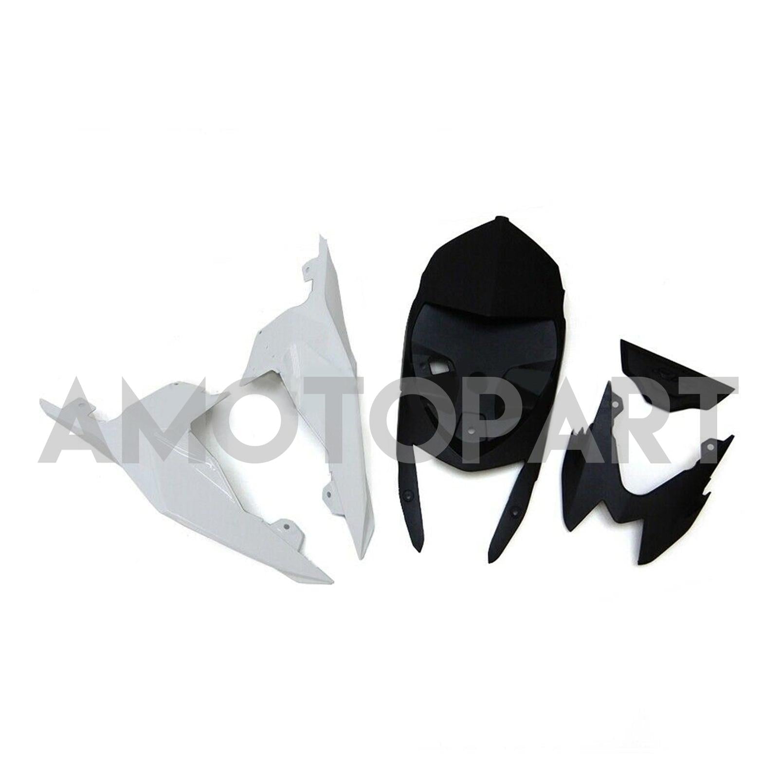 Amotopart 2017-2018 BMW S1000RR Blau&Weißes Style1-Verkleidungskit