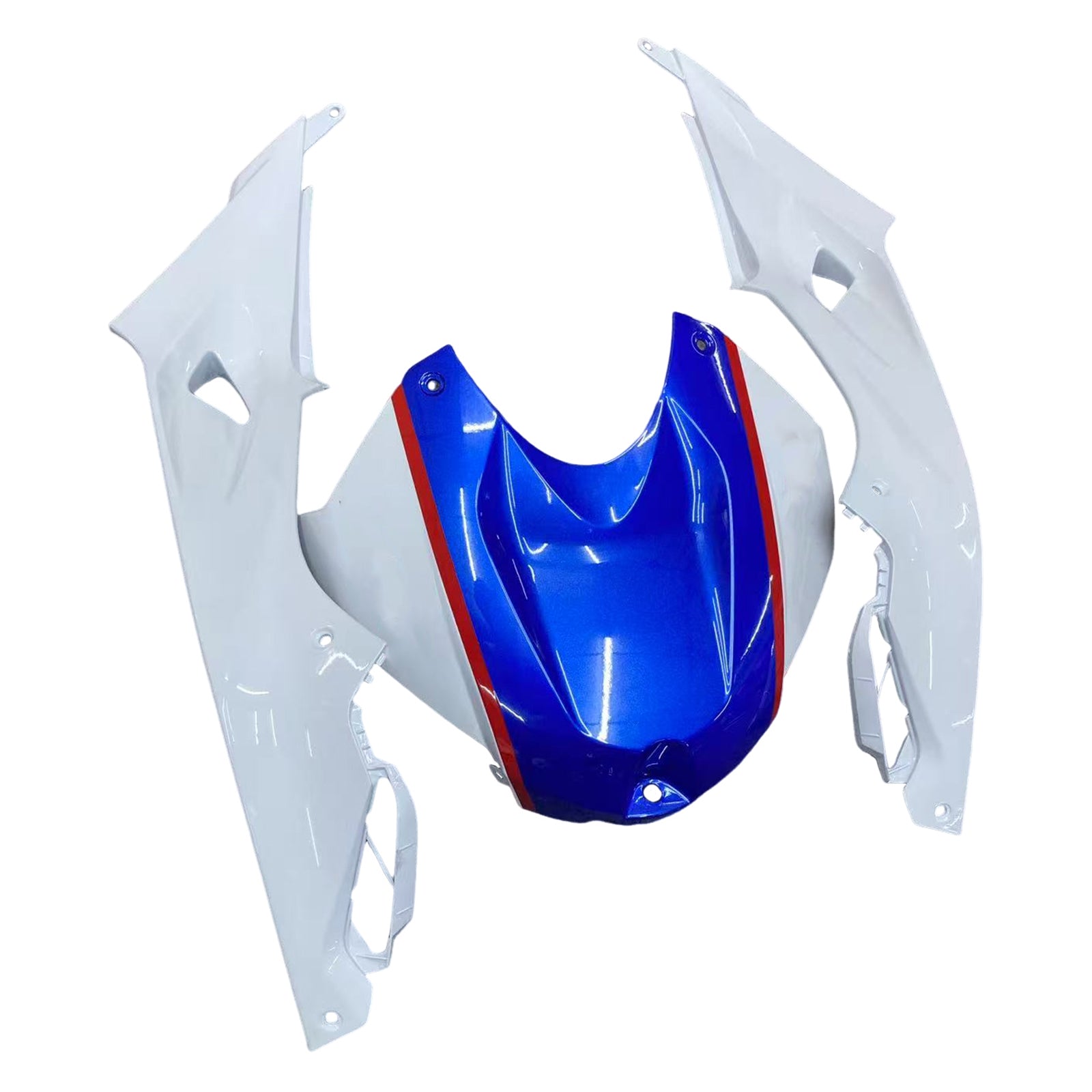 Amotopart BMW S1000RR 2017-2018 Blue&Red Style4 Fairing Kit