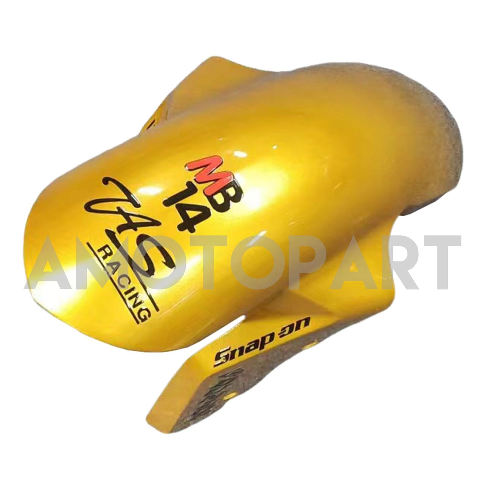 Amotopart BMW S1000RR 2017-2018 Kit de carenado dorado y negro