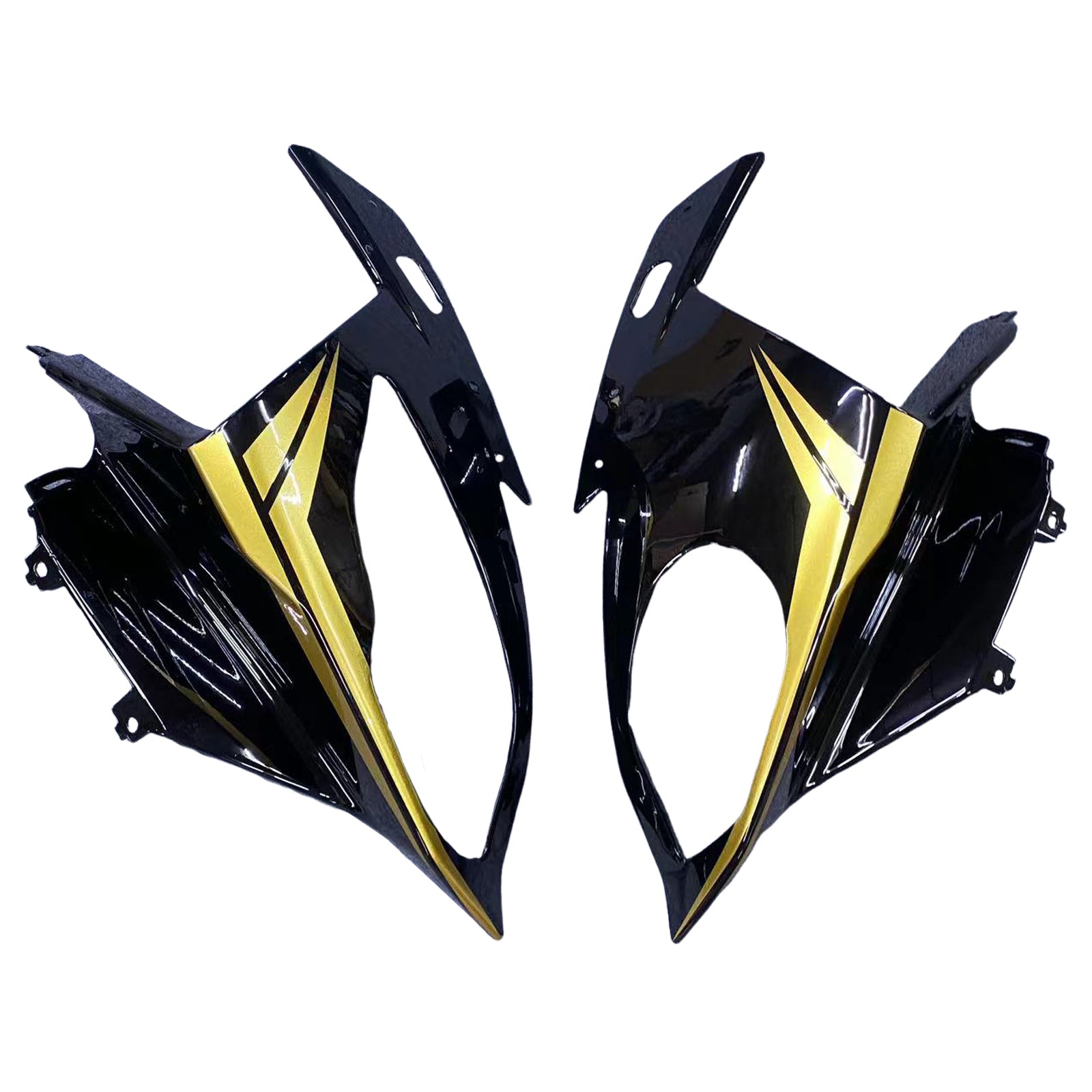 Amotopart BMW S1000RR 2017-2018 Schwarz&Gold Verkleidungssatz