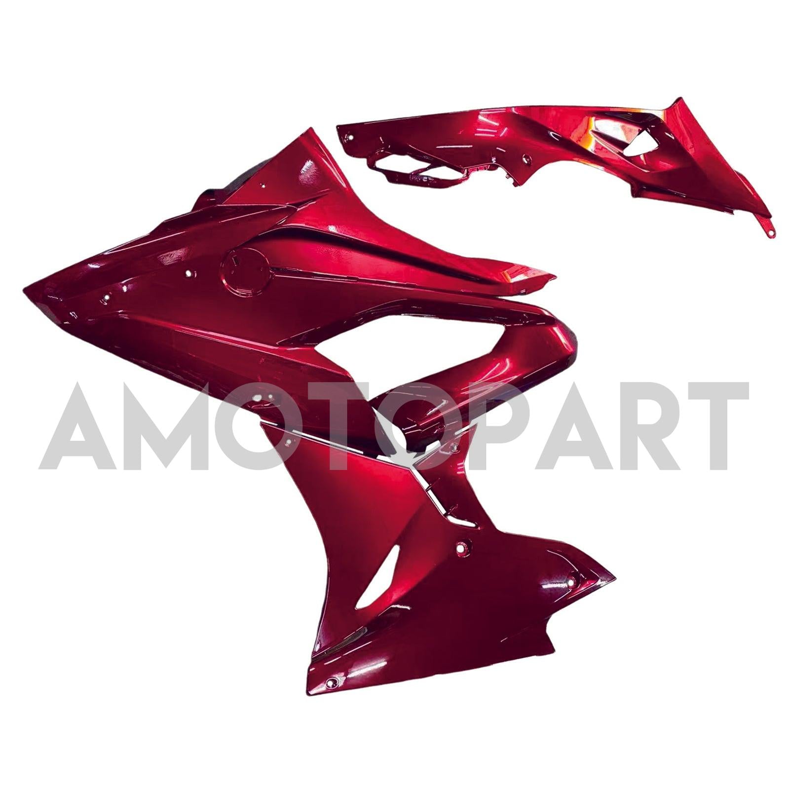 Amotopart 2017-2018 BMW S1000RR Glossy Red Fairing Kit