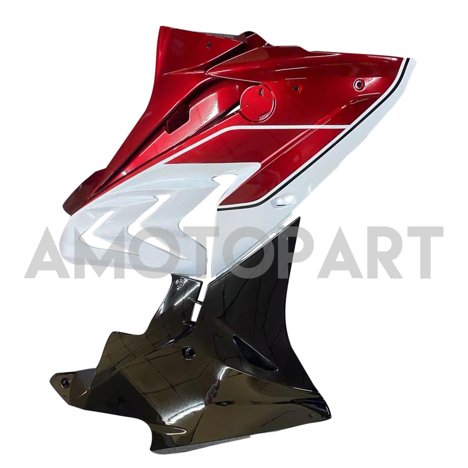 Amotopart 2017-2018 BMW S1000RR Glossy Red Black White Fairing Kit