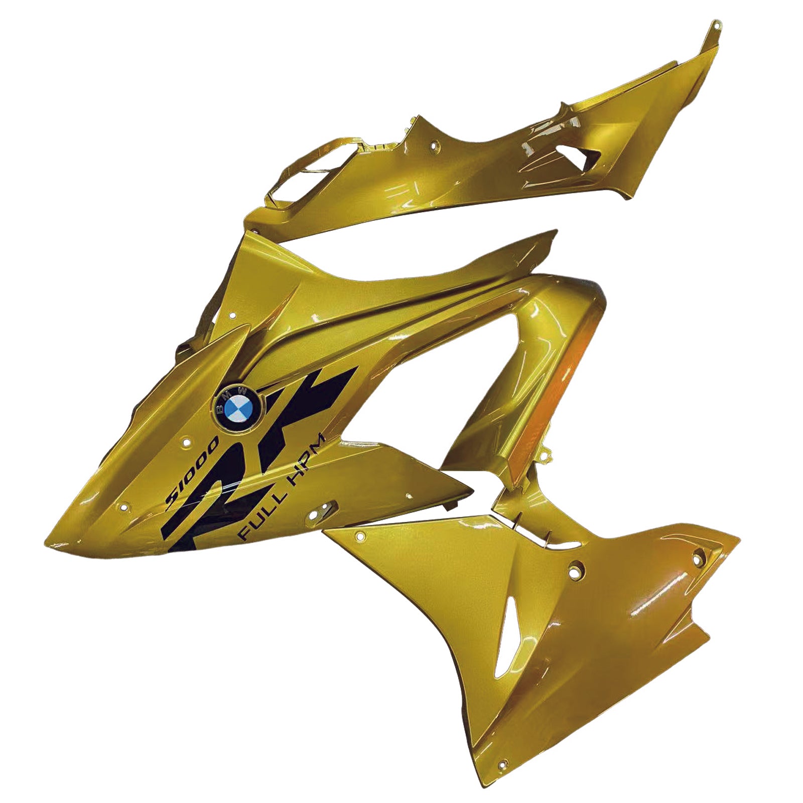 Amotopart 2017-2018 BMW S1000RR オール ゴールデン フェアリング キット