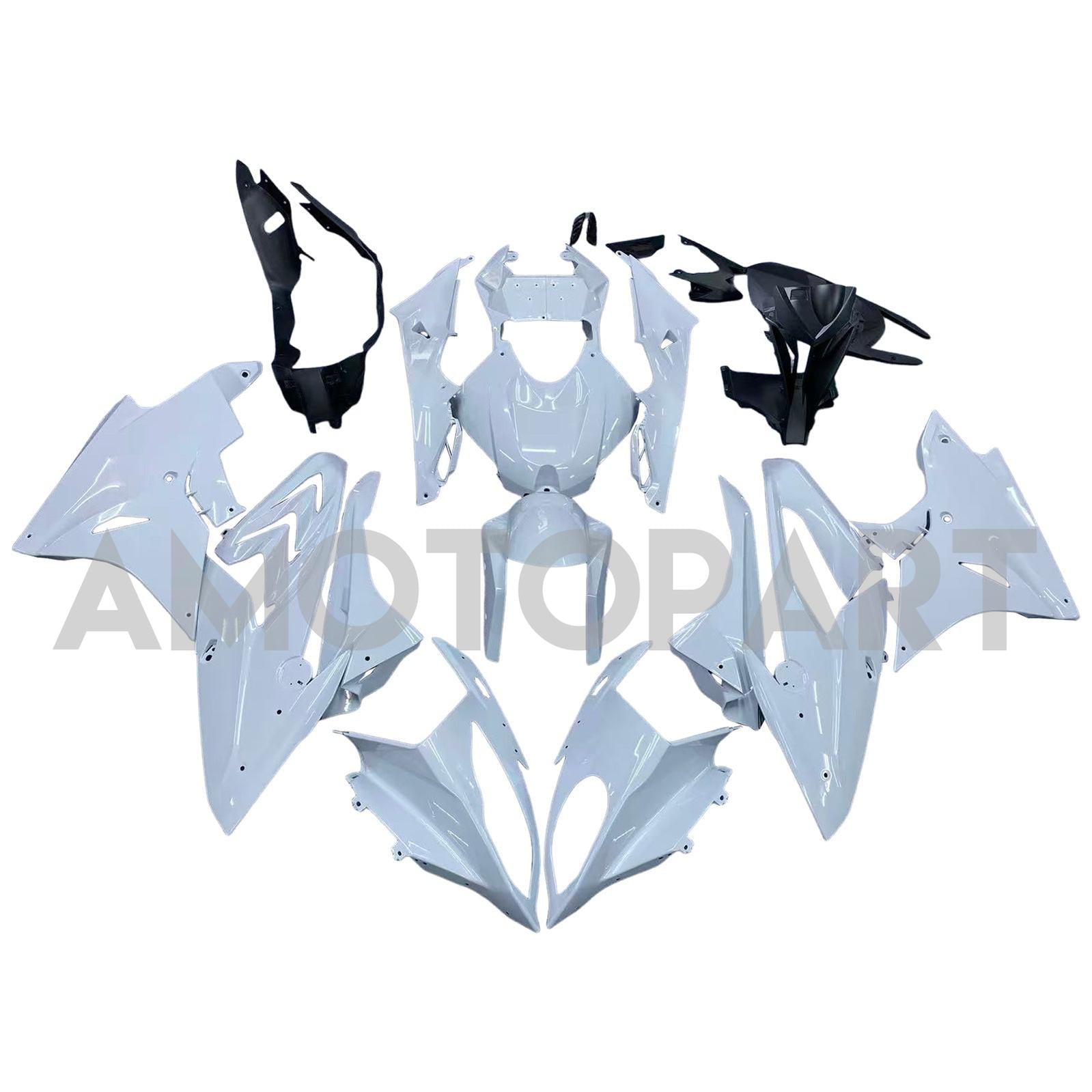 Amotopart BMW S1000RR 2017-2018 Blue & Black Fairing Kit