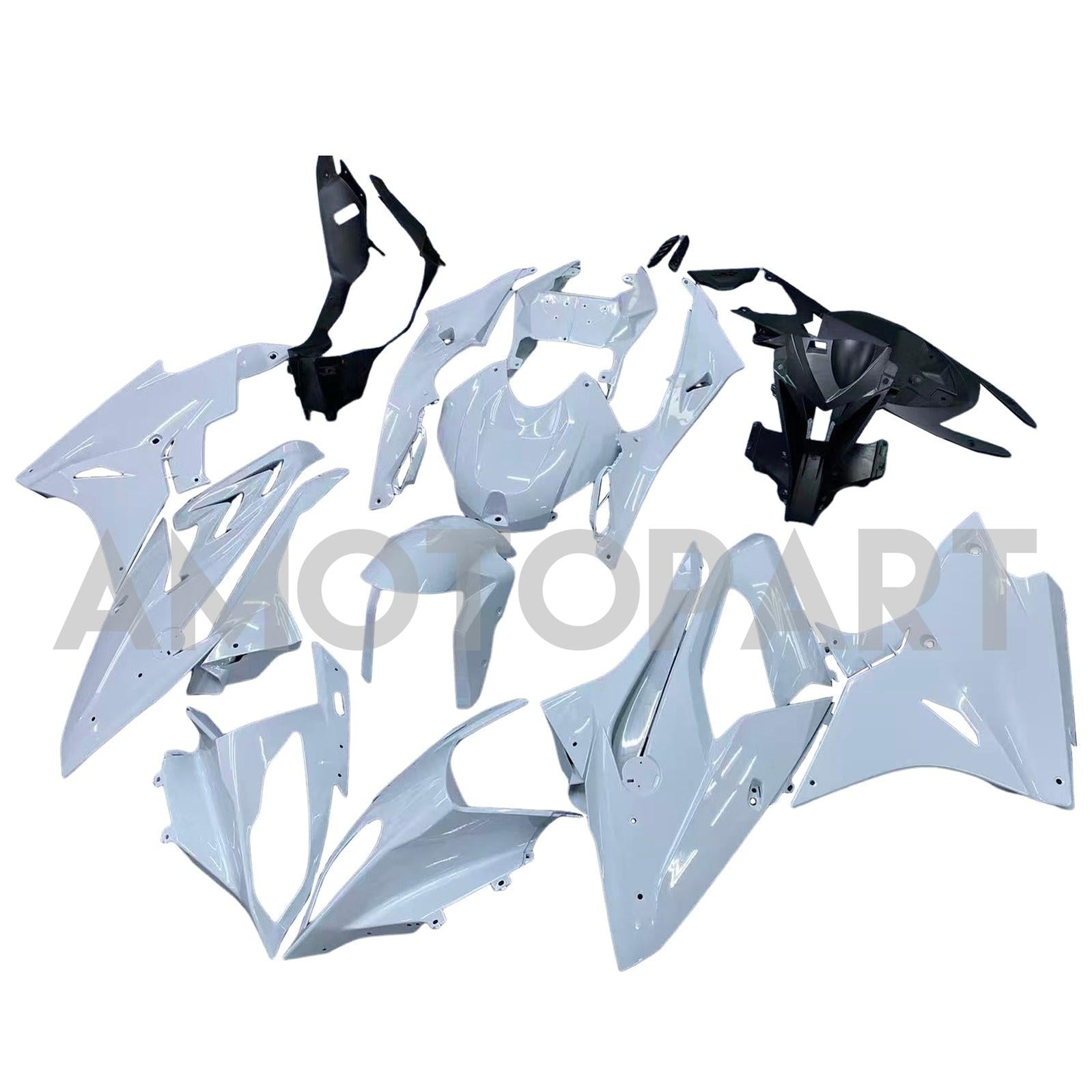 Amotopart BMW S1000RR 2017-2018 Blue & Black Fairing Kit