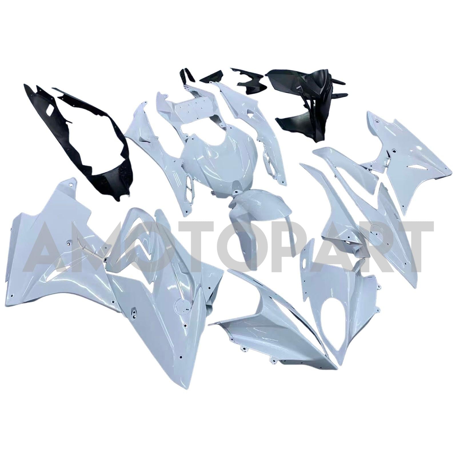 Amotopart BMW S1000RR 2017-2018 Blue & Black Fairing Kit