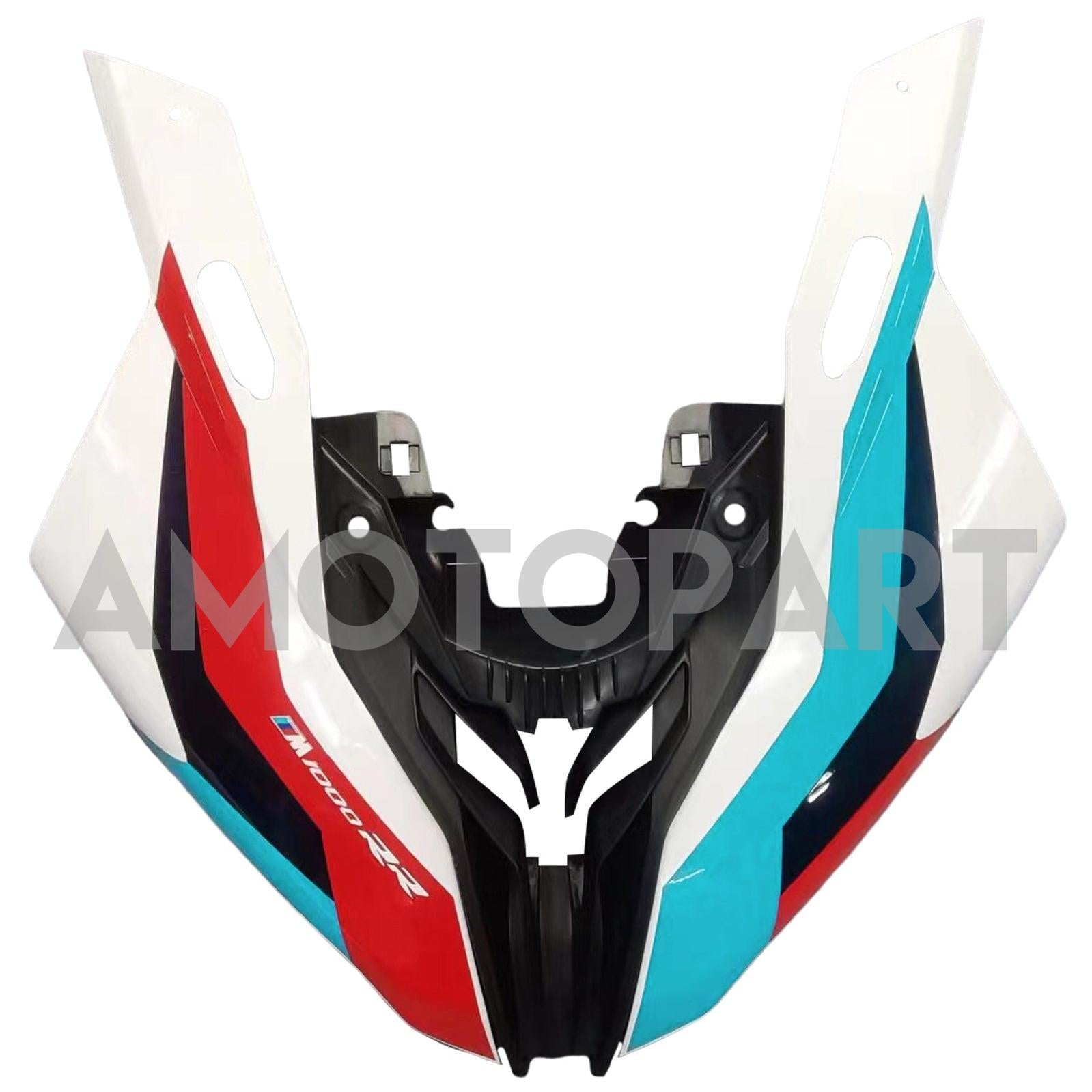 Amotopart 2019-2022 BMW S1000RR/M1000RR Black White Racing Fairing Kit