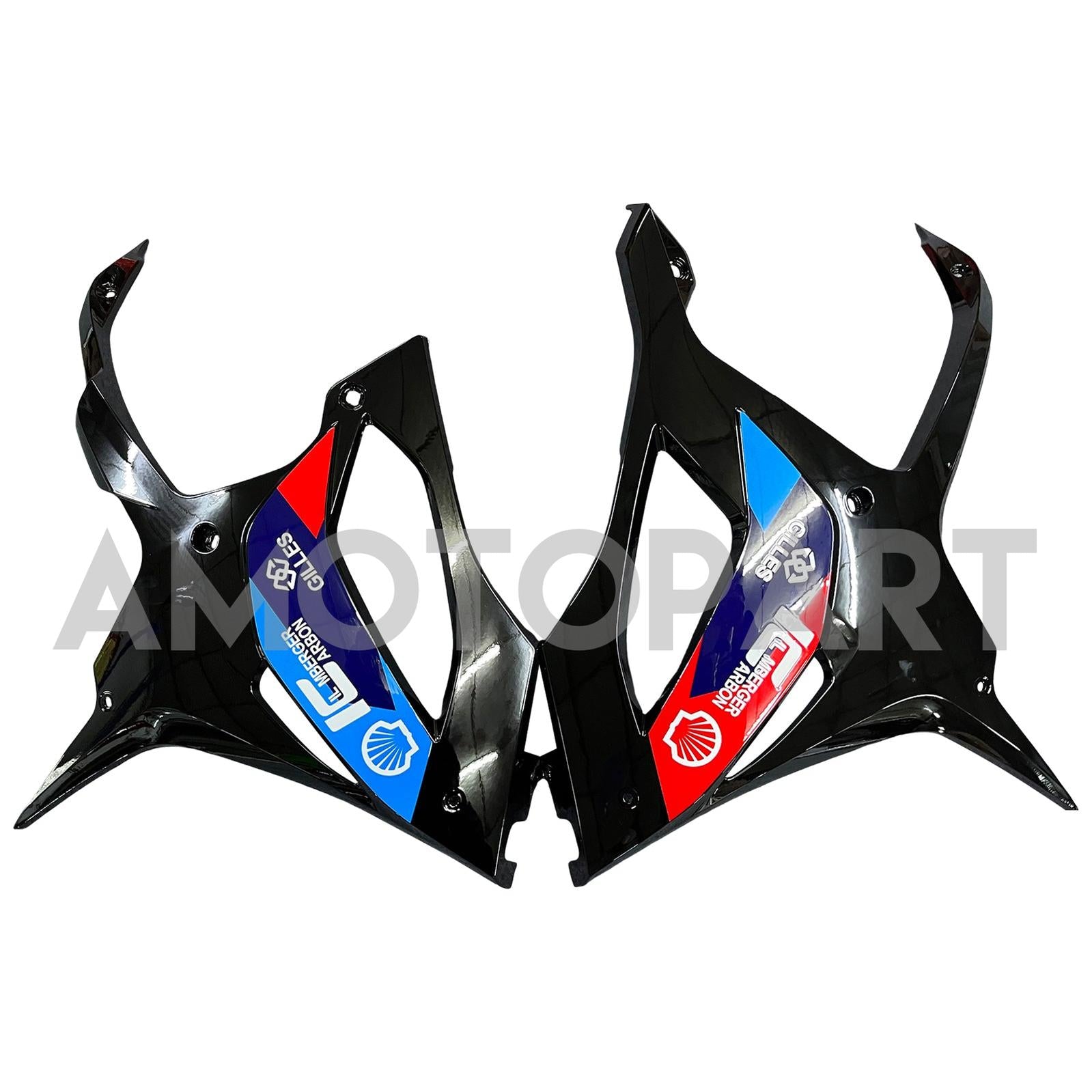 Amotopart 2019-2022 BMW S1000RR/M1000RR Kit de carenado de carreras multiblanco azul rojo