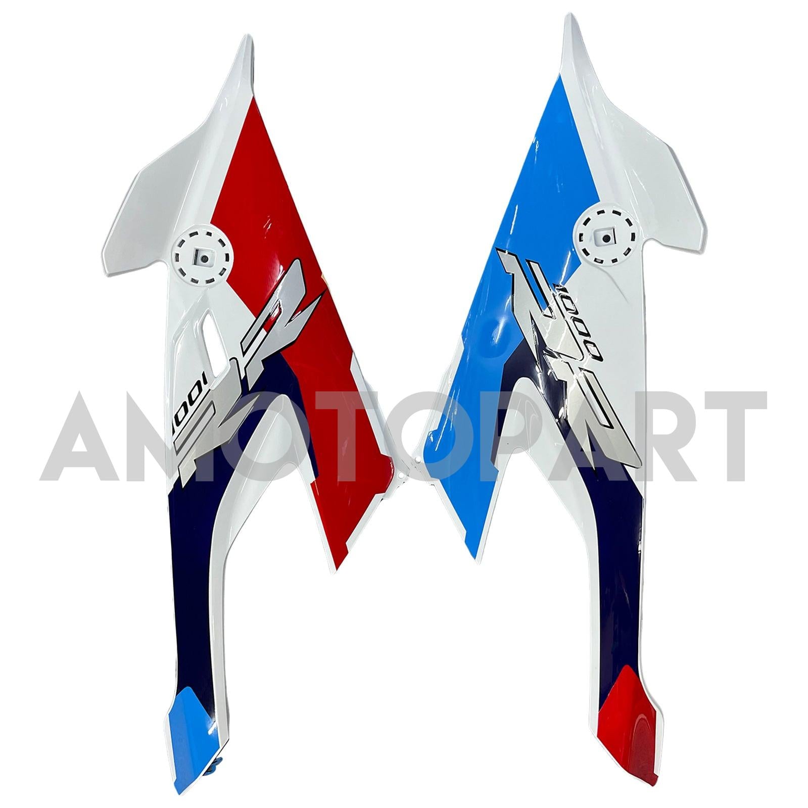 Amotopart 2019-2022 BMW S1000RR/M1000RR Multi White Blue Red Racing Fairing Kit