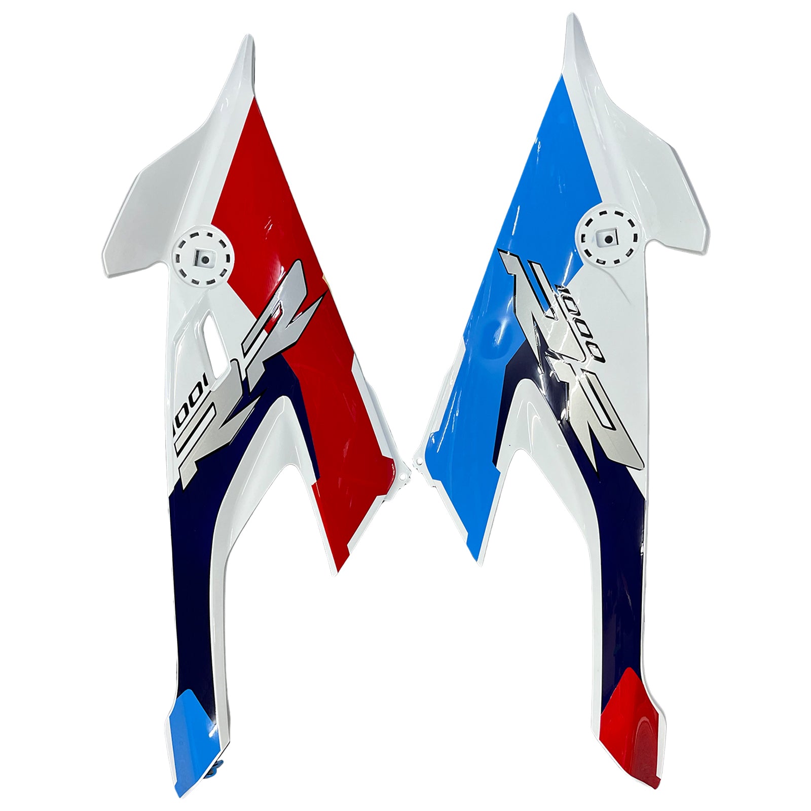 AMOTOPART 2019-2022 BMW S1000RR/M1000RR Multi-blanc Bleu Red Racing Fairring Kit