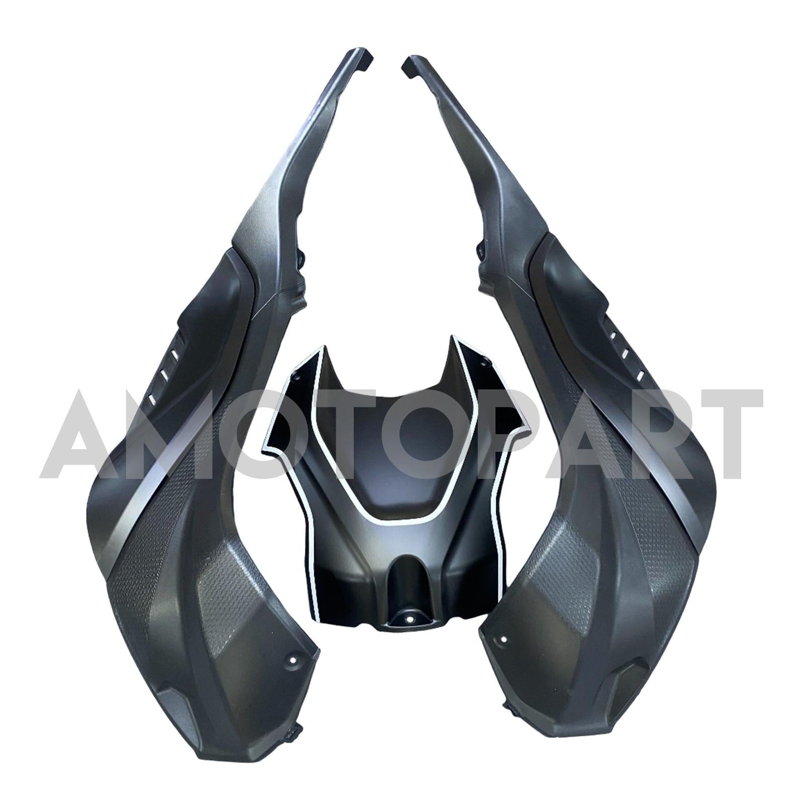 Amotopart BMW S1000RR 2019-2022 Black Stripe Fairing Kit